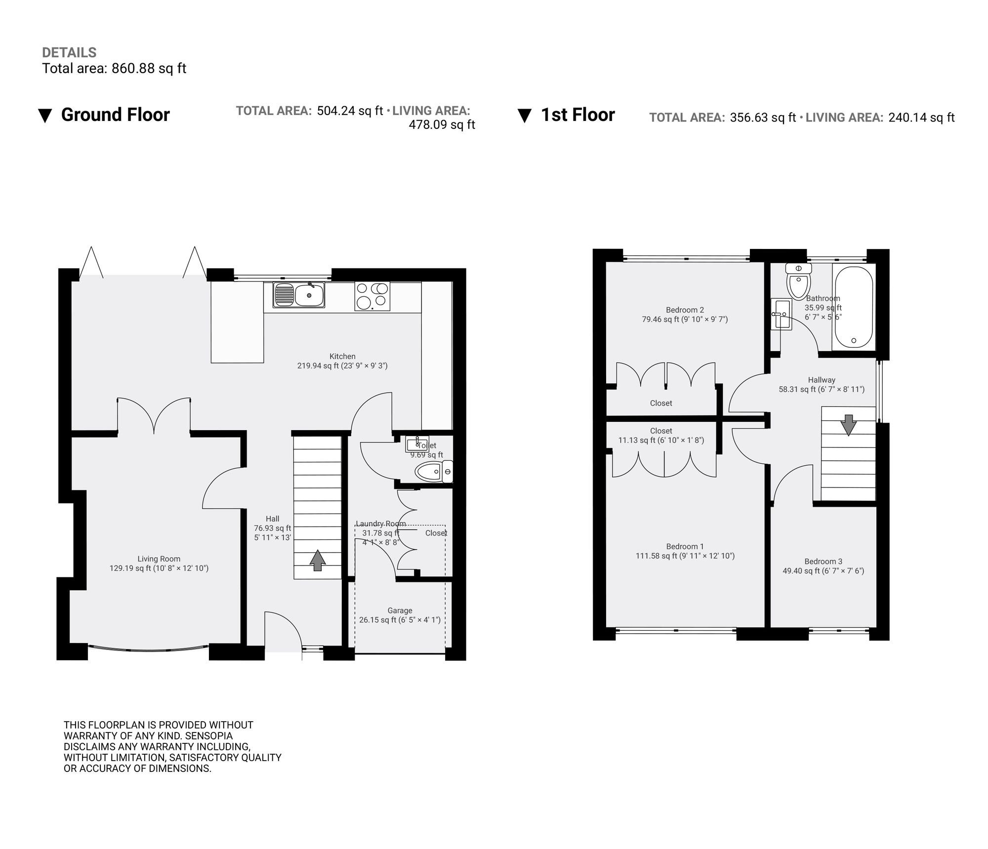 78 Bartle Road, Sheffield floorplan