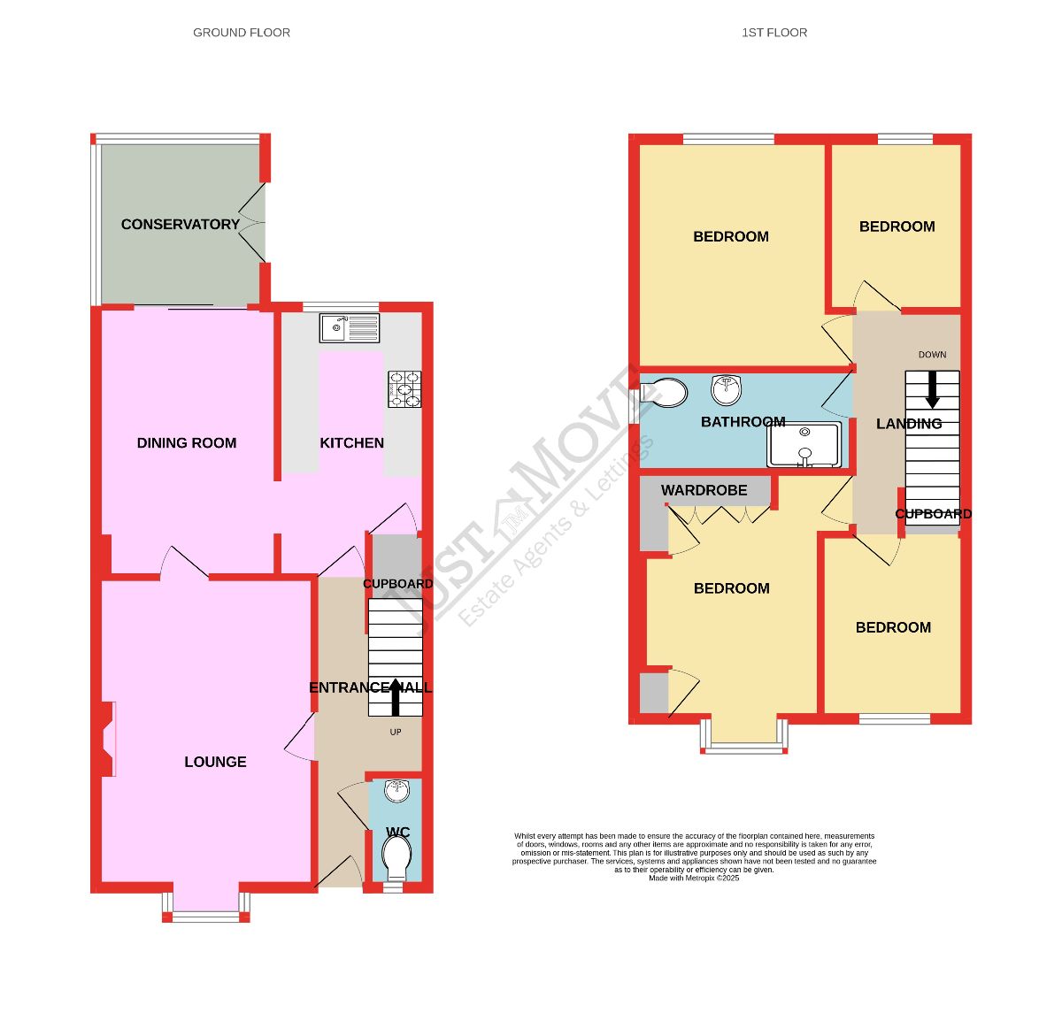57 Warrington Drive, Birmingham floorplan