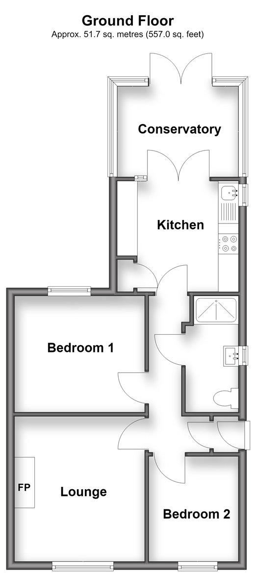 Frances Road Purbrook, Waterlooville floorplan