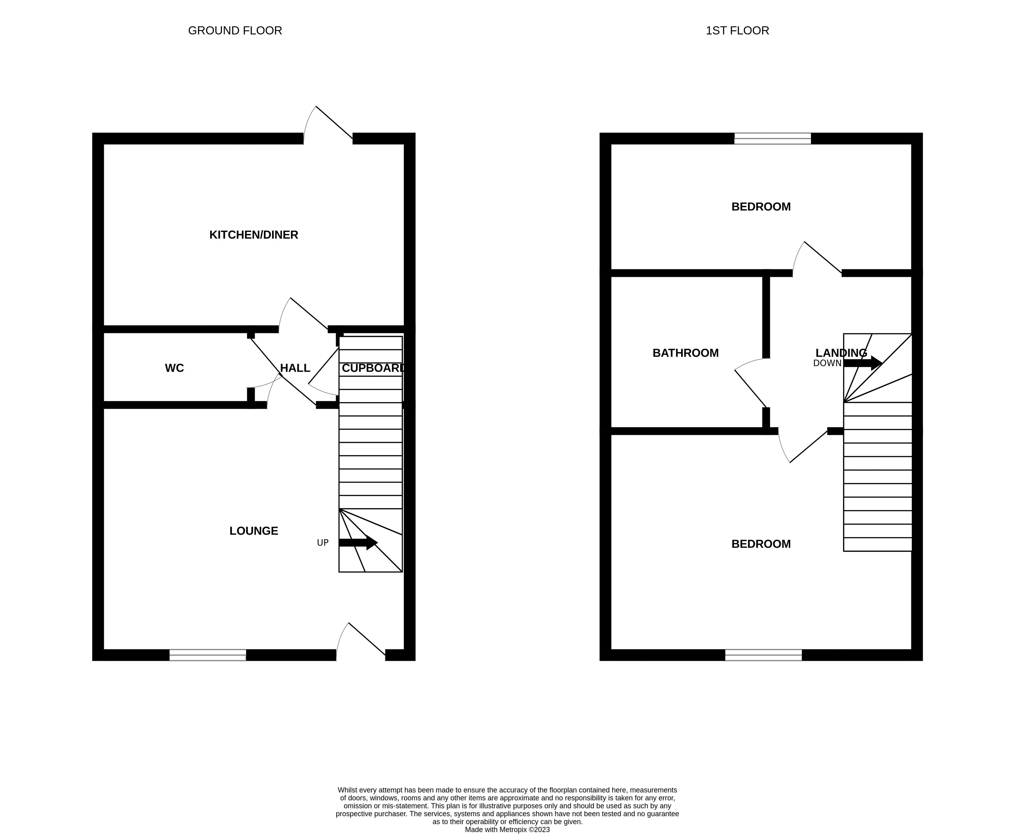 Aldermere Avenue, Cheshunt, Waltham Cross EN8, 2 bedroom terraced house