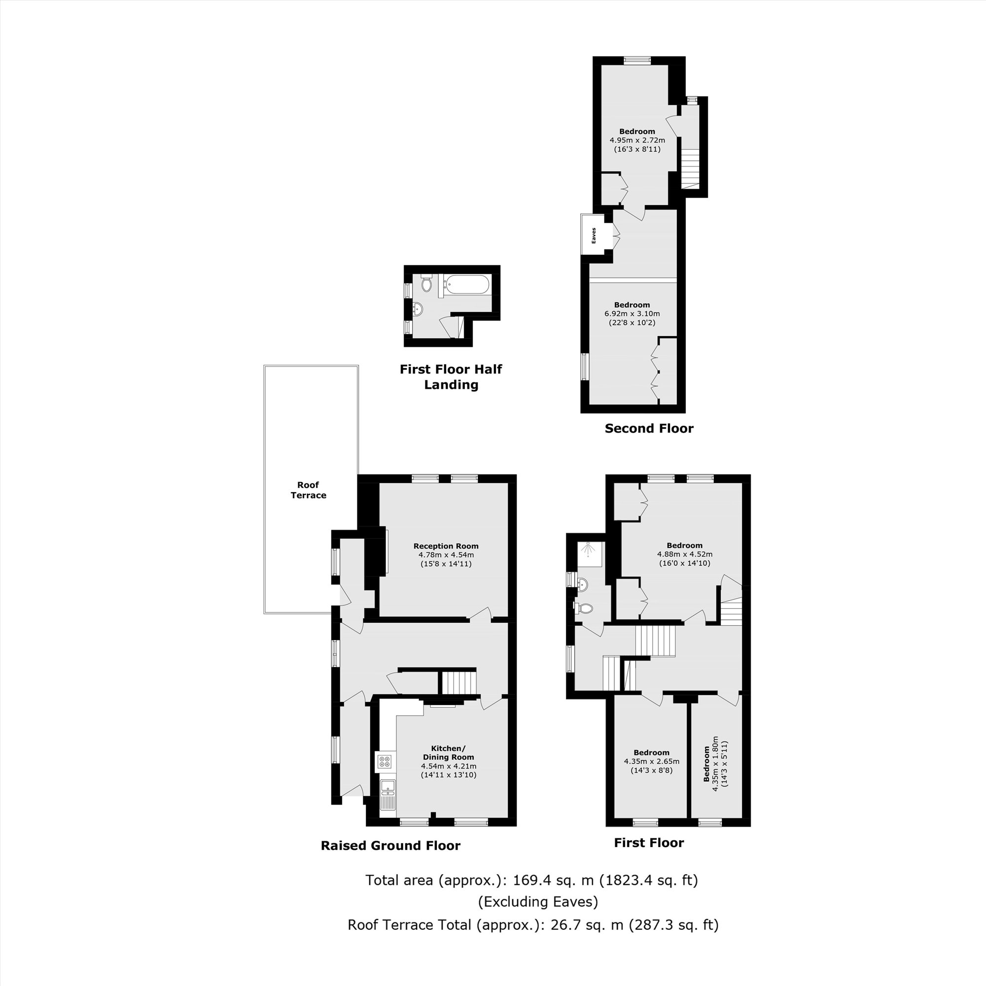 123, Honor Oak Park, London floorplan