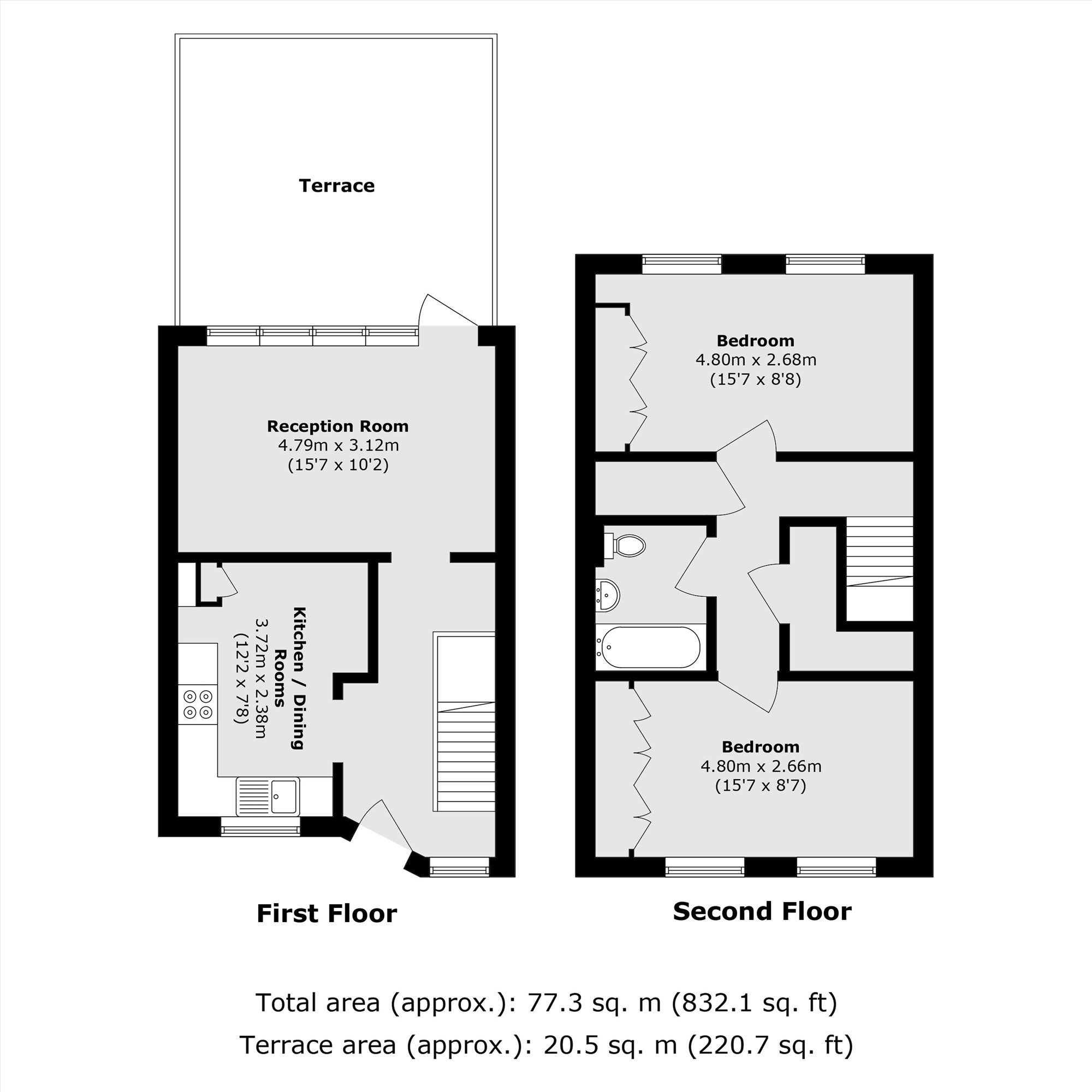 Ollgar Close, London floorplan