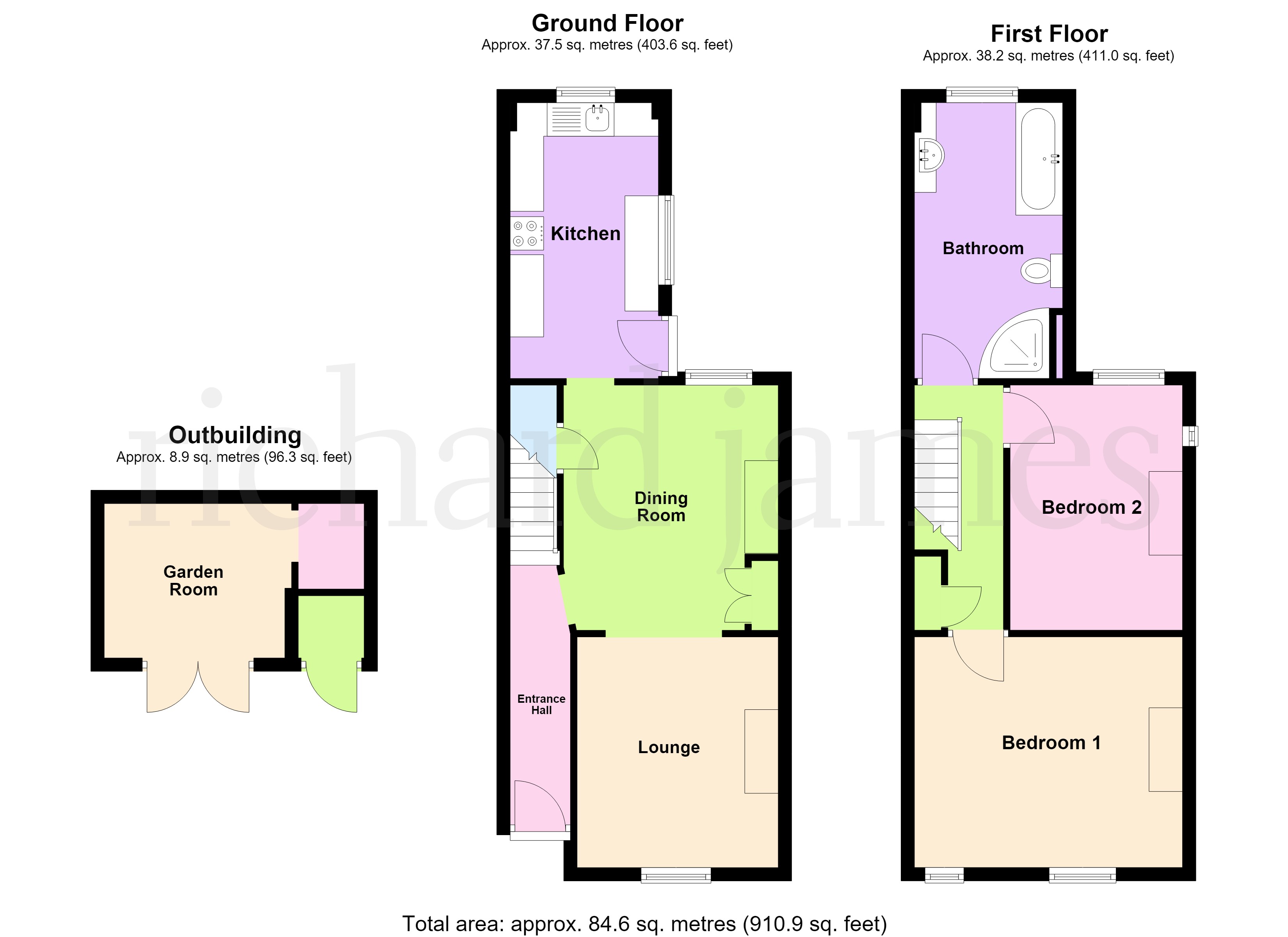 81, Great Park Street, Wellingborough floorplan