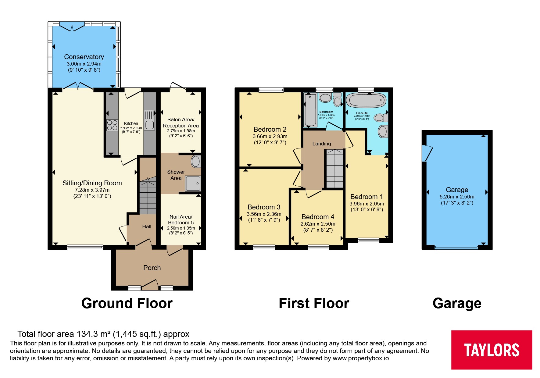 17, Shaw Close, Oxfordshire floorplan