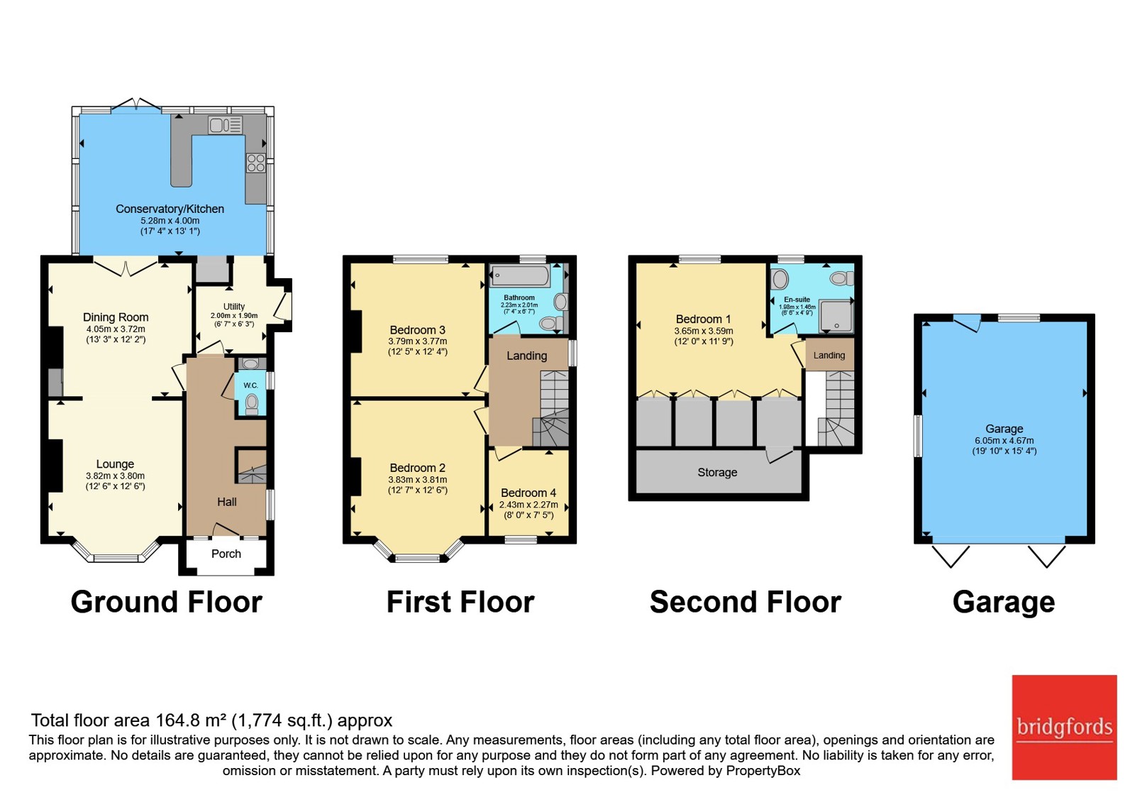 251, Brindle Road, Preston floorplan