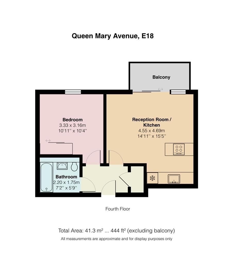25, Jubilee Court, Queen Mary Avenue, South Woodford floorplan