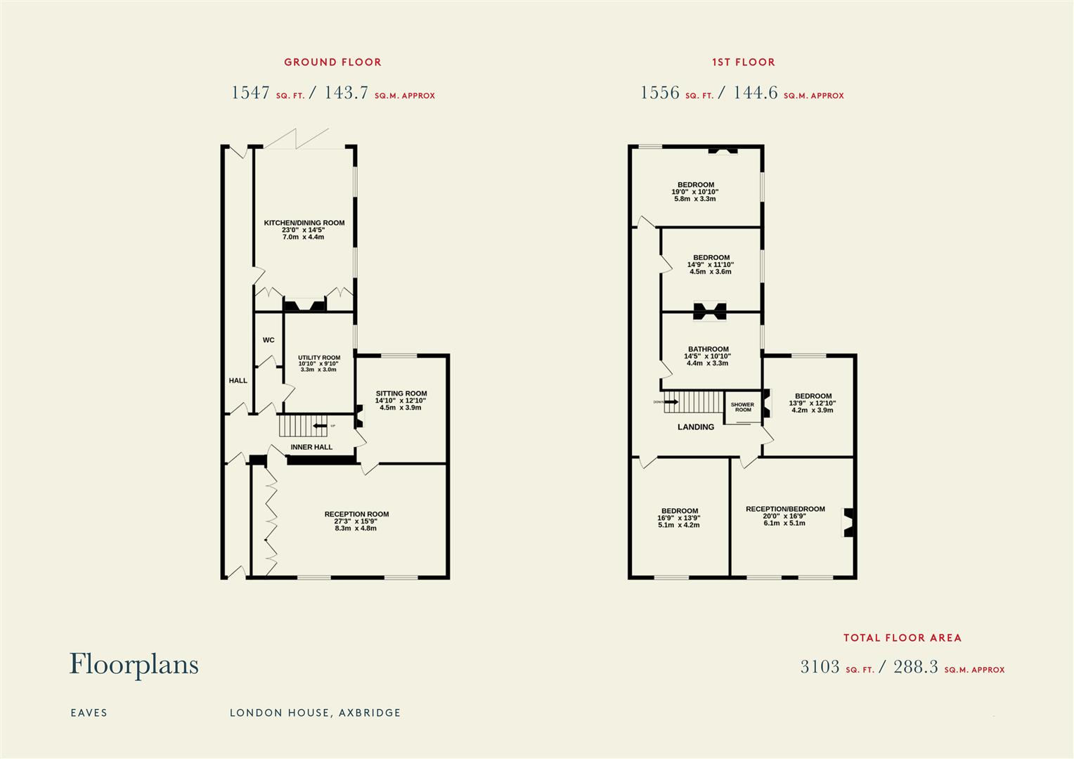 London House, 29, High Street, Axbridge floorplan