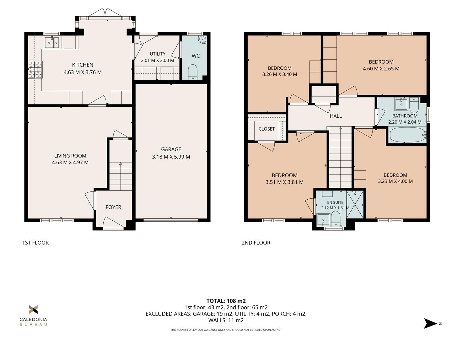 13, Kingfisher Avenue, Alexandria floorplan
