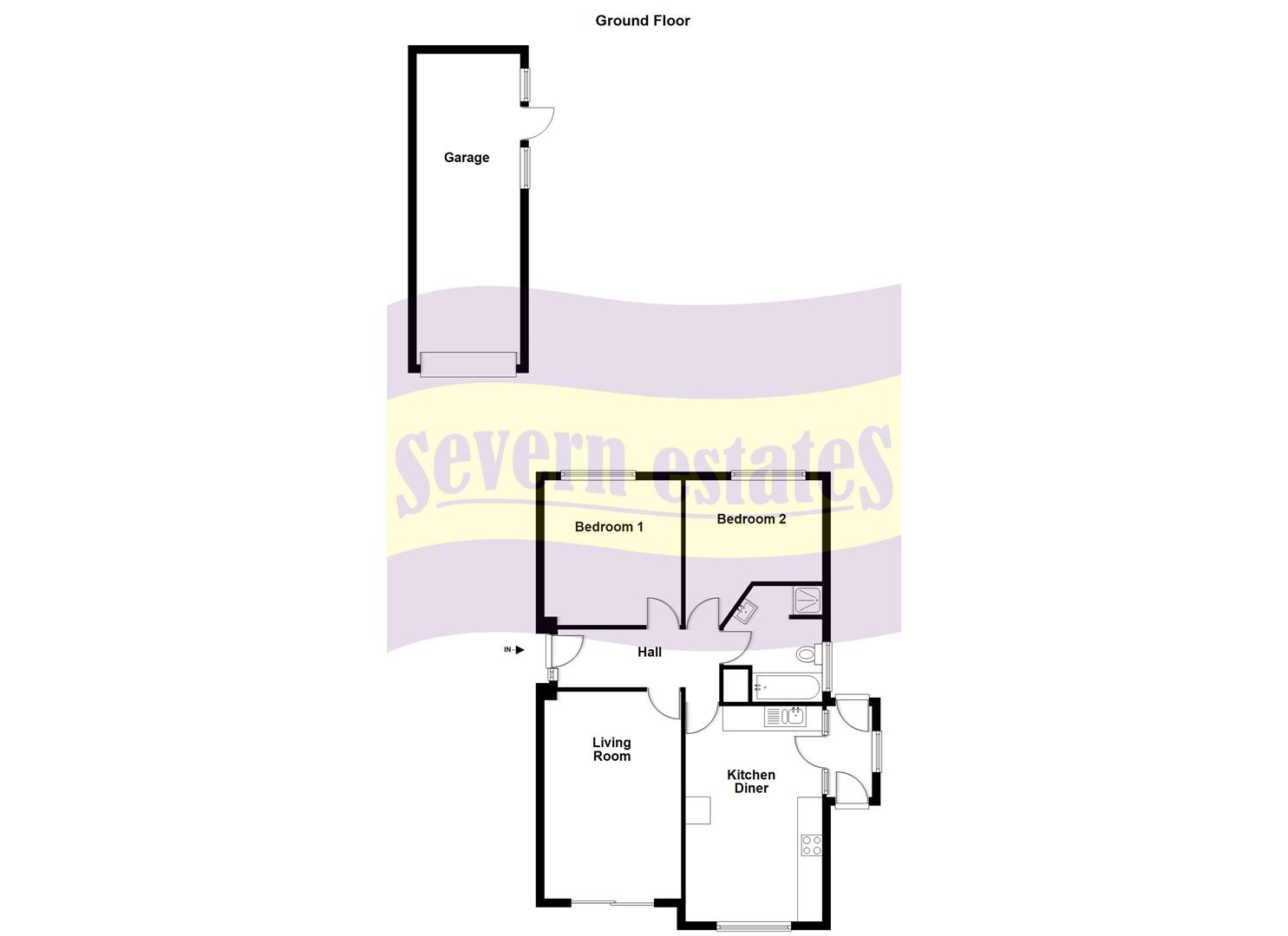 113, Abberley Avenue, Stourport-On-Severn floorplan