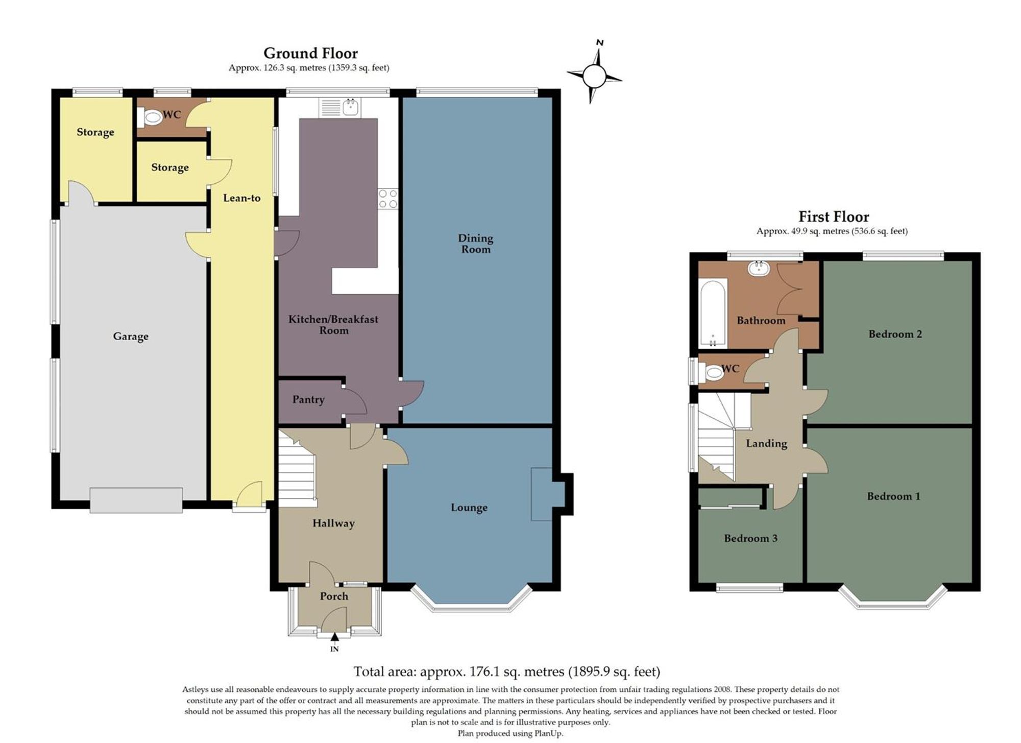 The Bryn Reigit Lane, Swansea floorplan
