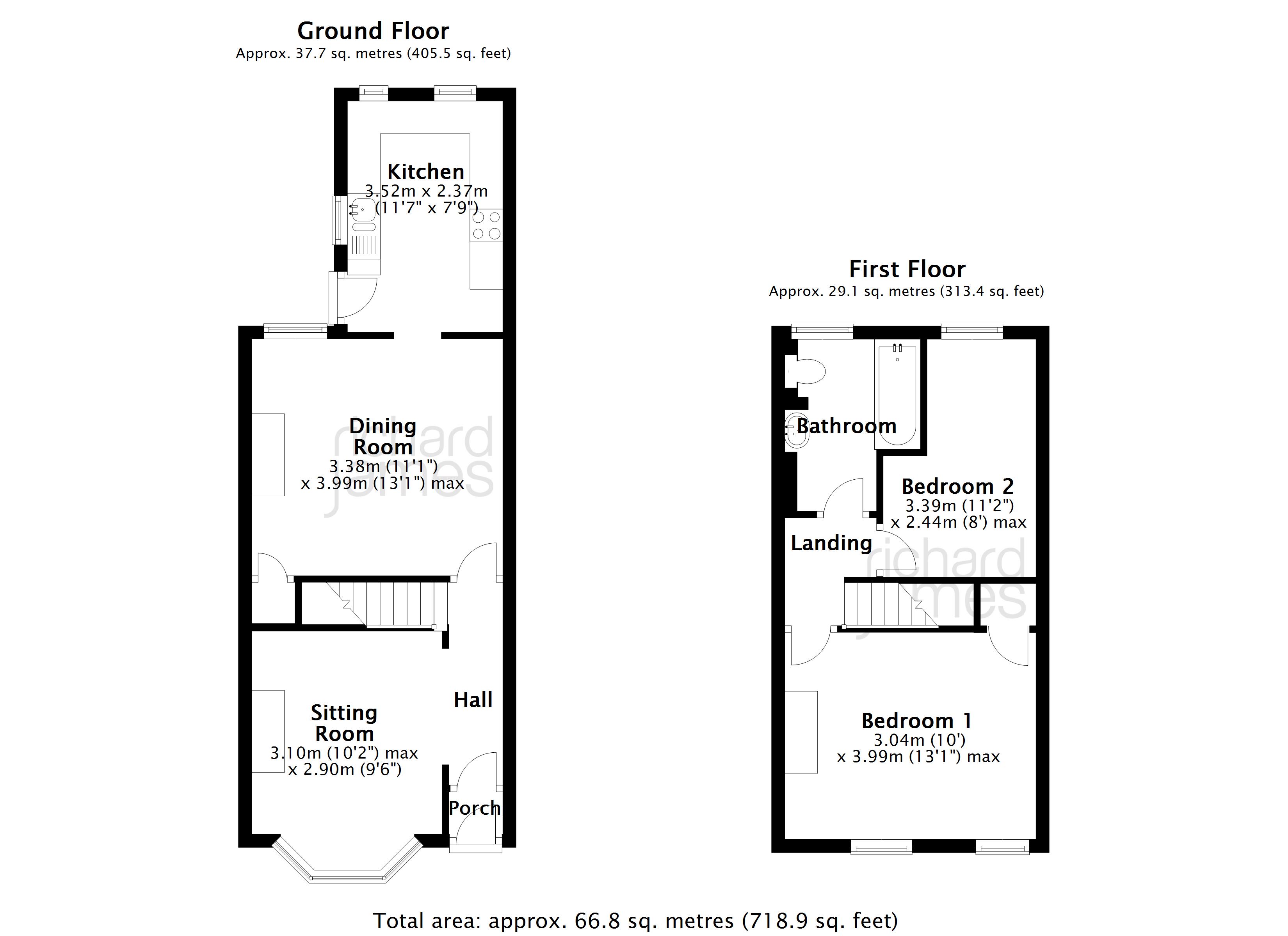 2 Bedrooms Terraced house for sale in Brunswick Street, Old Town, Swindon, Wiltshire SN1