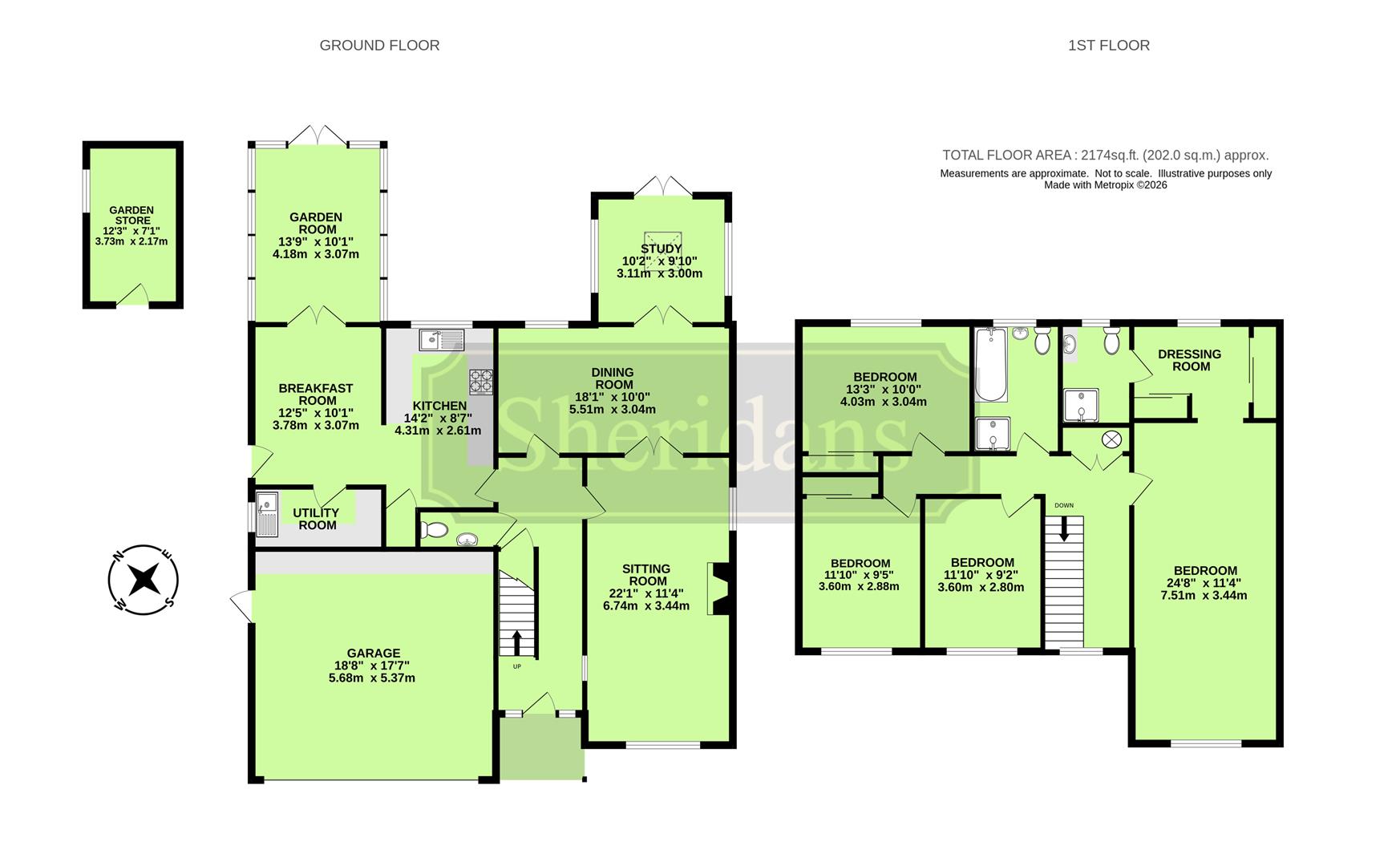 Orchard House, Rushbrooke Lane, Bury St. Edmunds floorplan