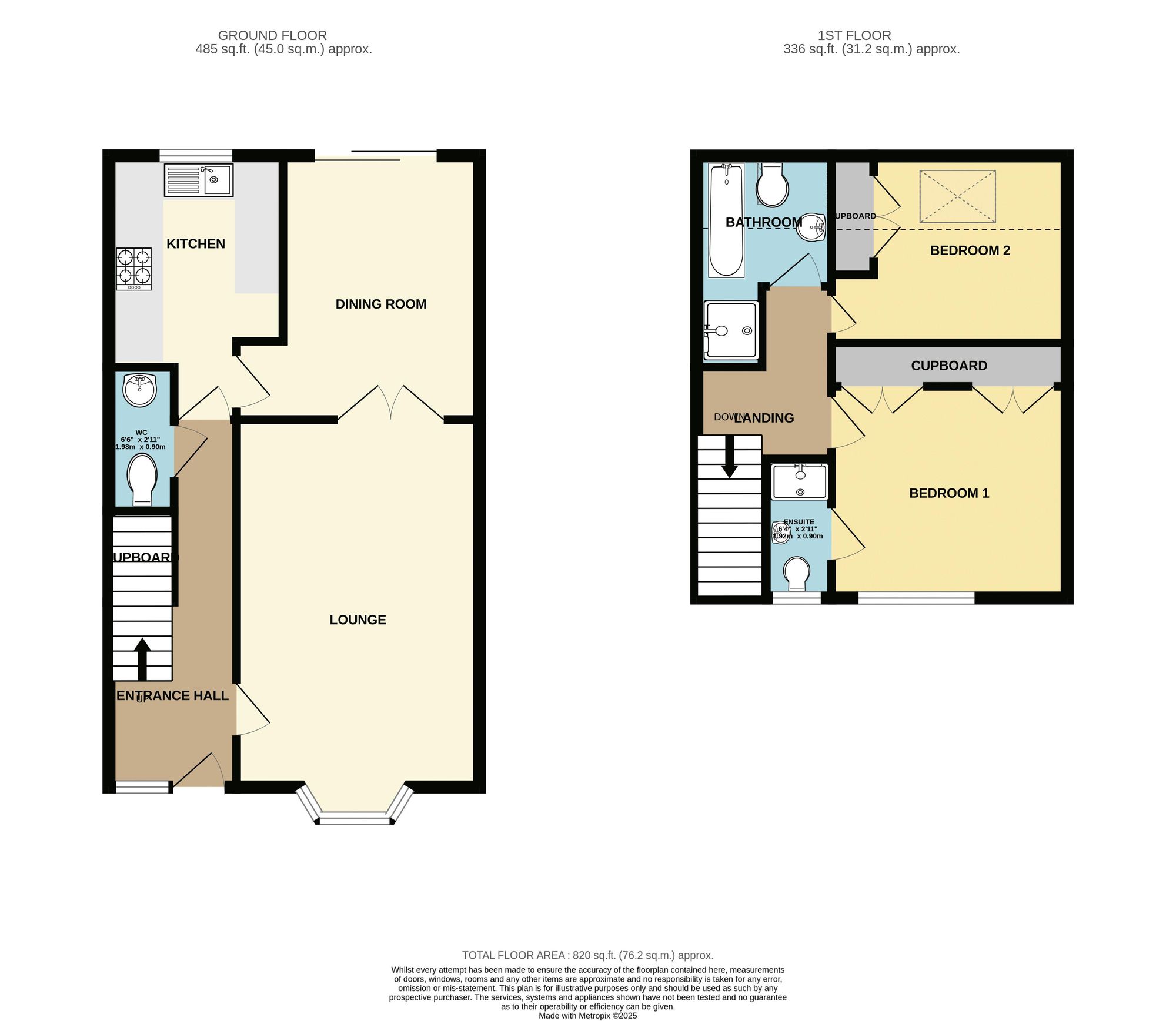 72b Gladstone Road, Bournemouth floorplan