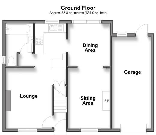 Francis Road, Caterham floorplan