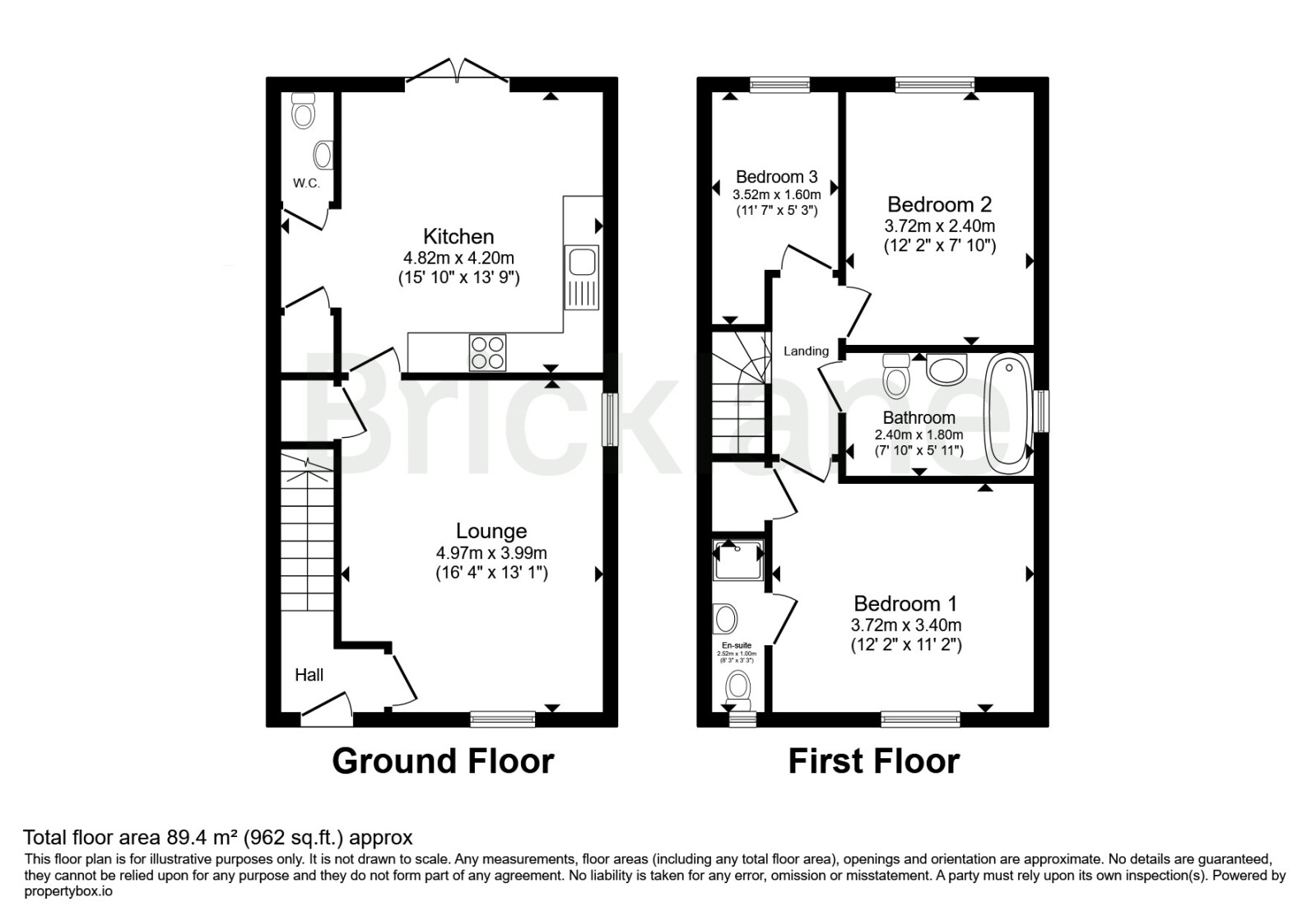 12, Priestley Field Avenue, Dunmow floorplan