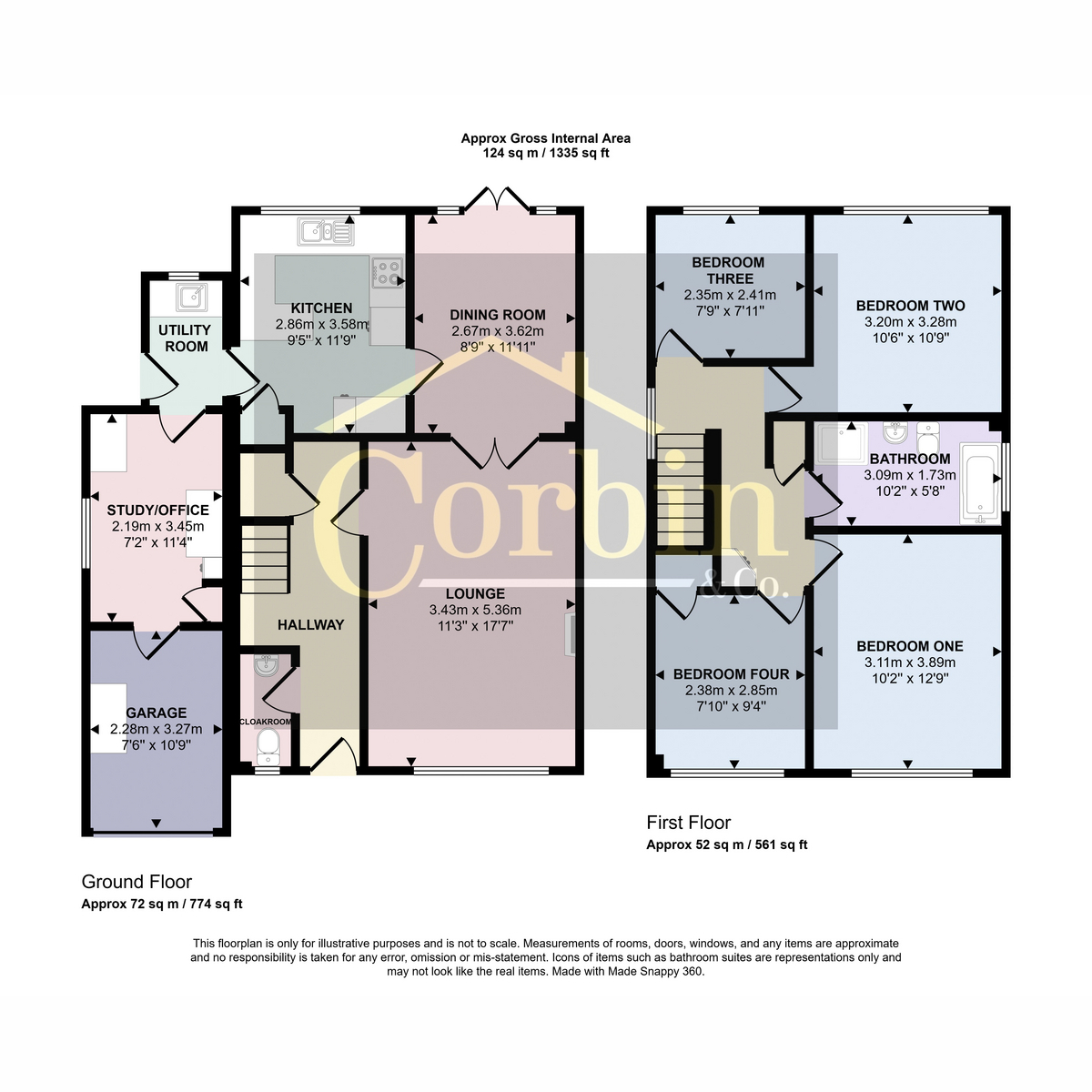 Dukes Drive, Bournemouth floorplan