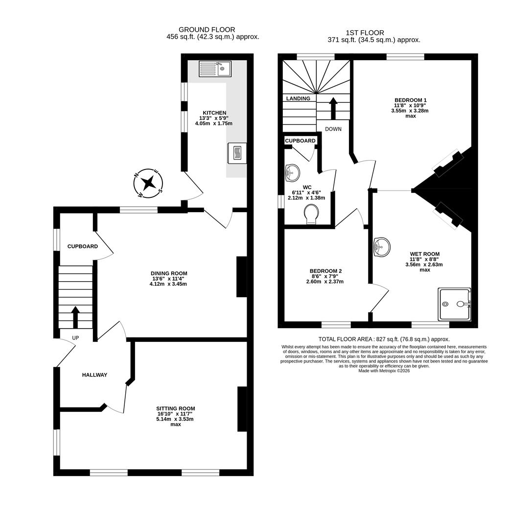 19, Alington Road, Dorchester floorplan
