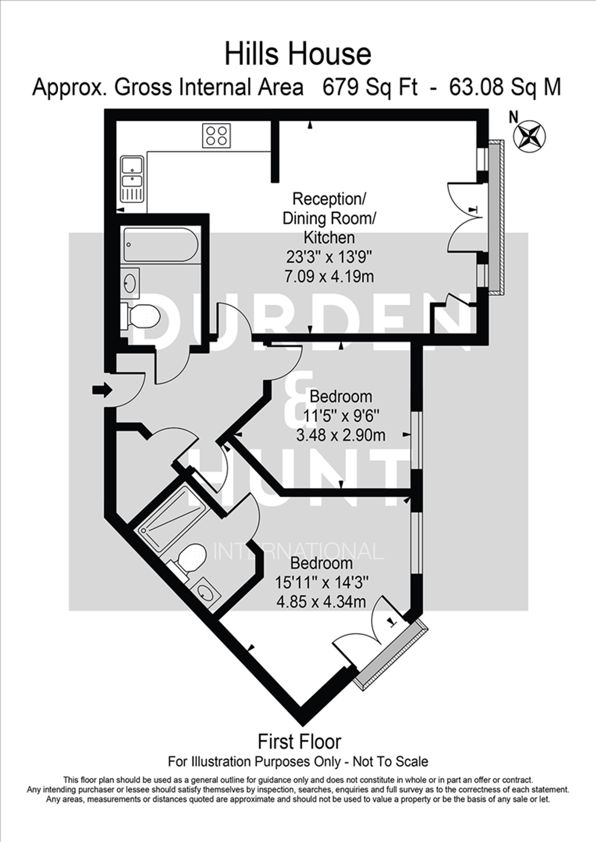 5 Hills House Keen Avenue, Buntingford floorplan