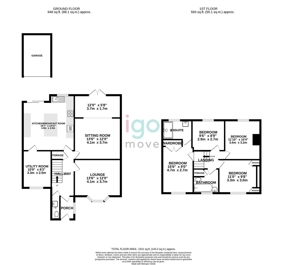 42, Bolton Grove, Hartlepool floorplan