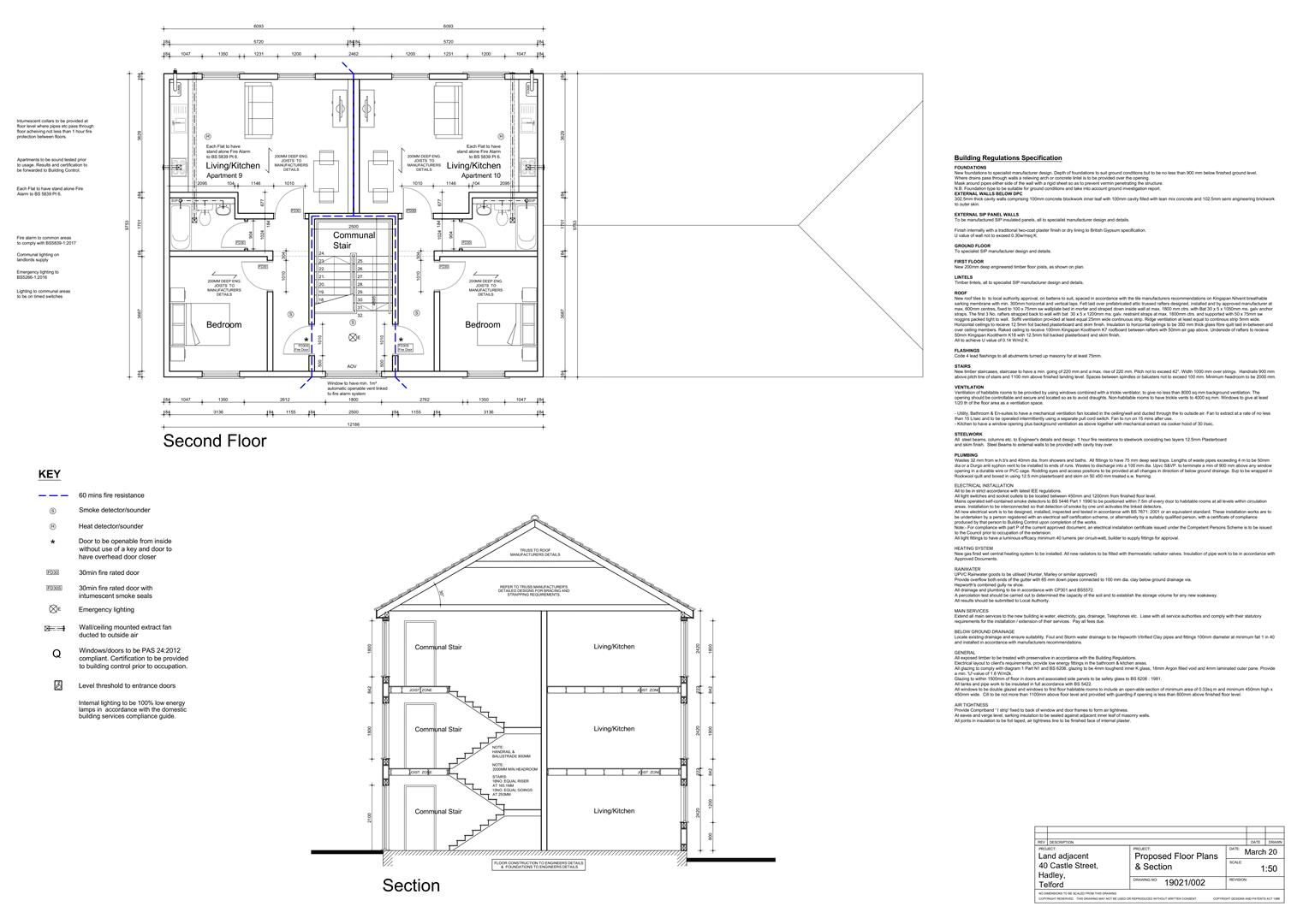 Flat 7, 40a Castle Street, Telford floorplan