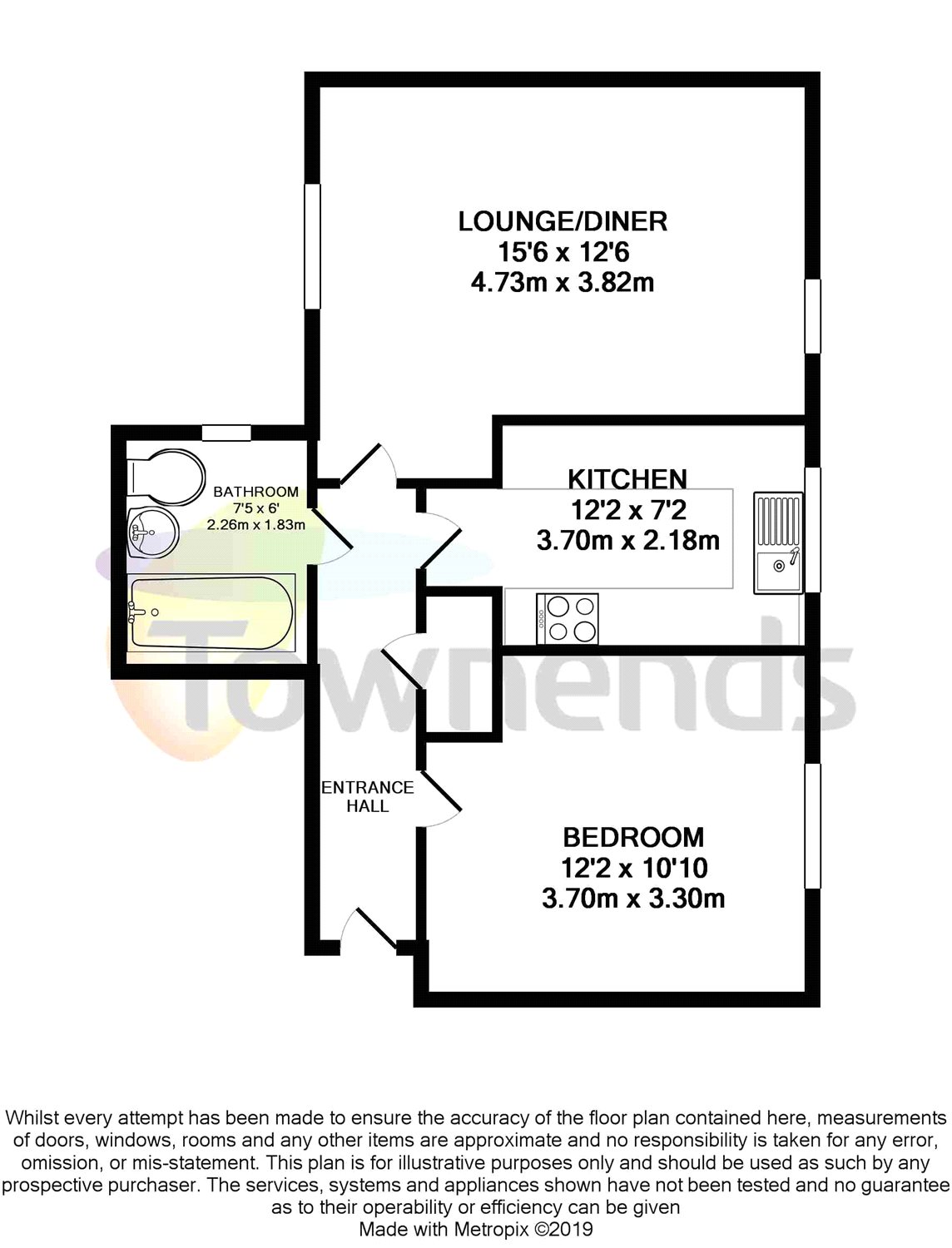 1 Bedrooms Flat to rent in Mulberry Court, Guildford, Surrey GU4