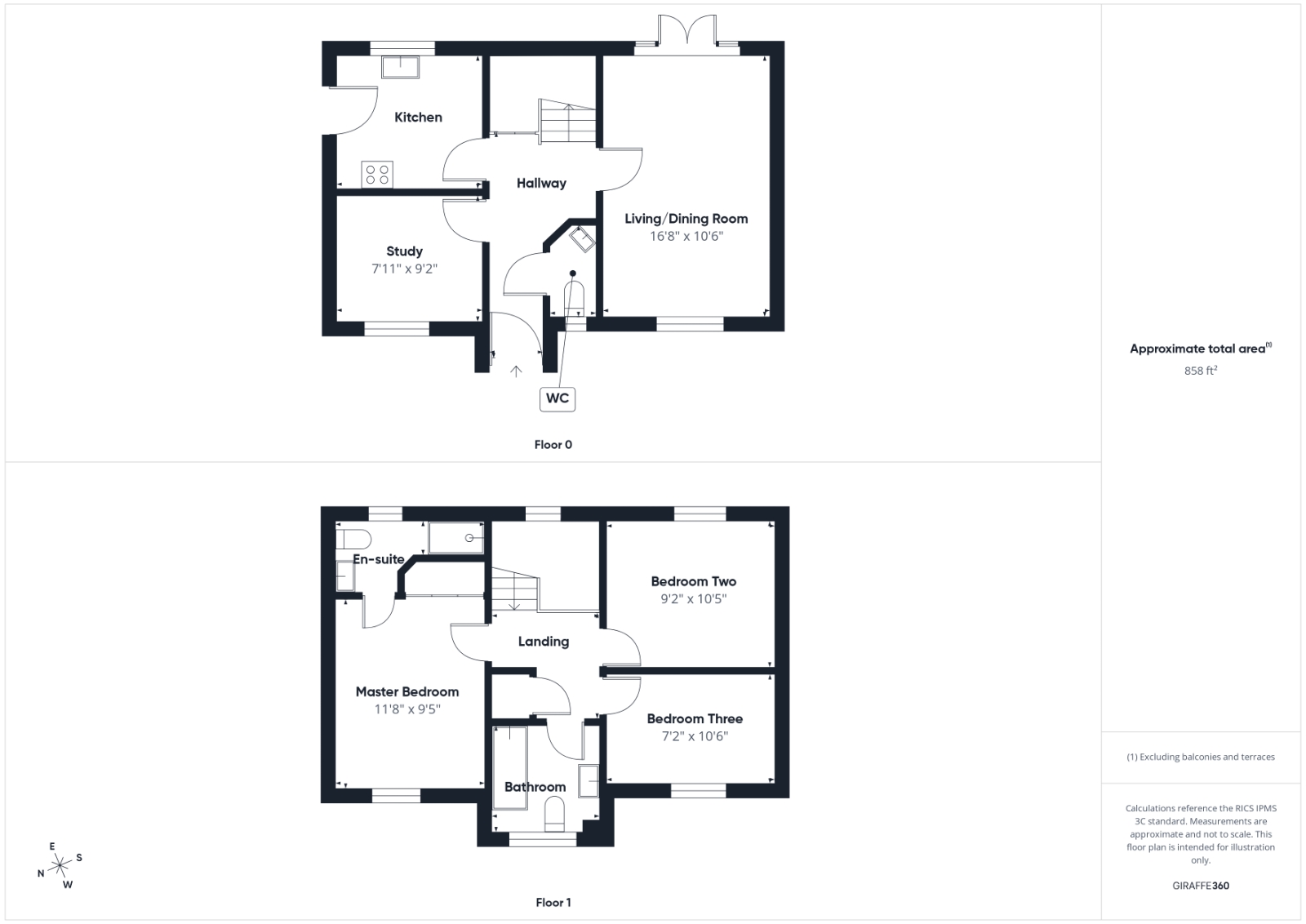 9, Egret Gardens, Aldershot floorplan