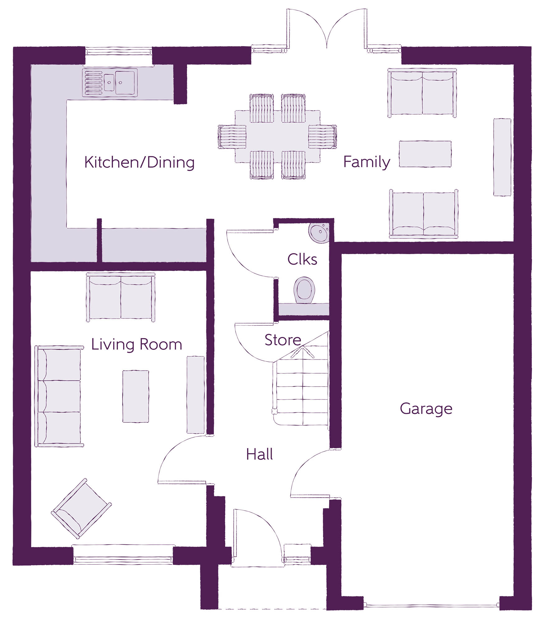 564, Broadacre Way, Chellaston floorplan