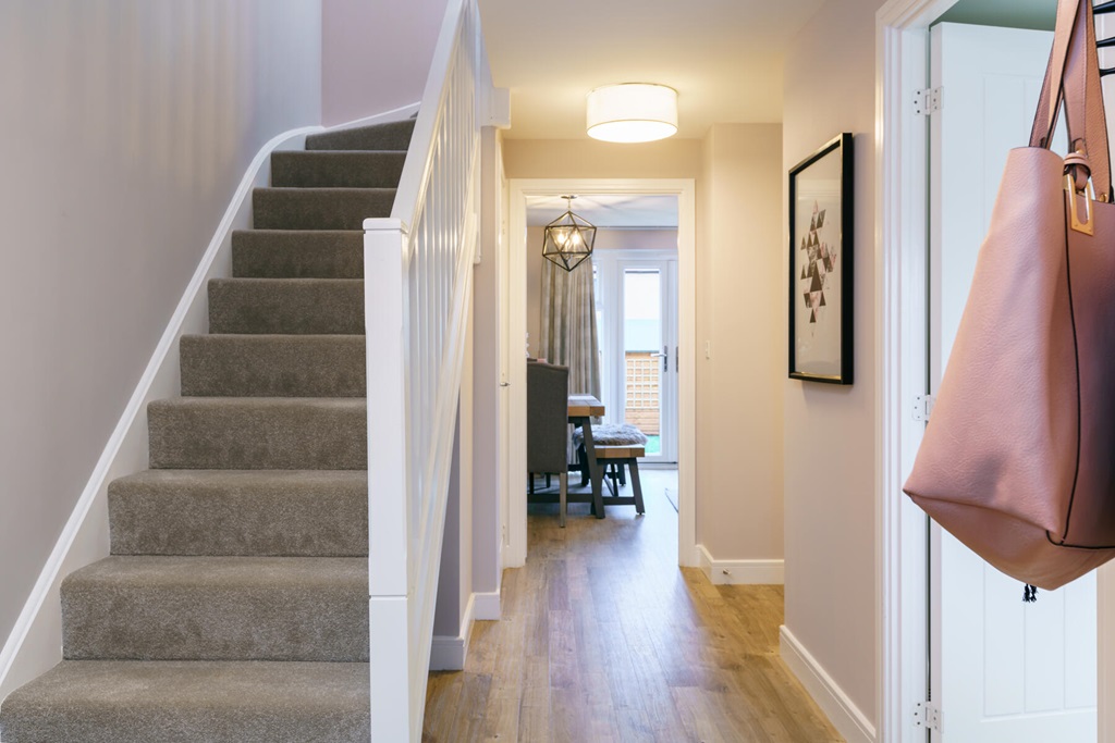 Property 2 of 11. The Chelbury Has A Spacious Hallway With Under Stair Storage
