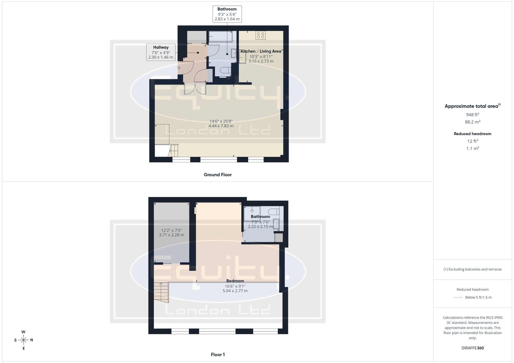 66, Rowanwood Avenue, Sidcup floorplan