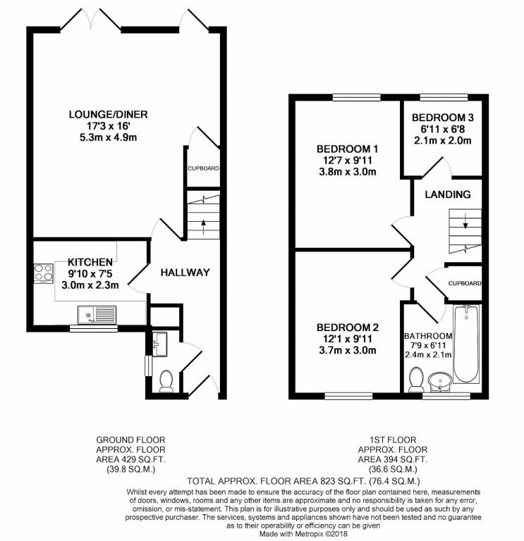 3 Bedrooms Terraced house for sale in Inglewood Avenue, Camberley GU15
