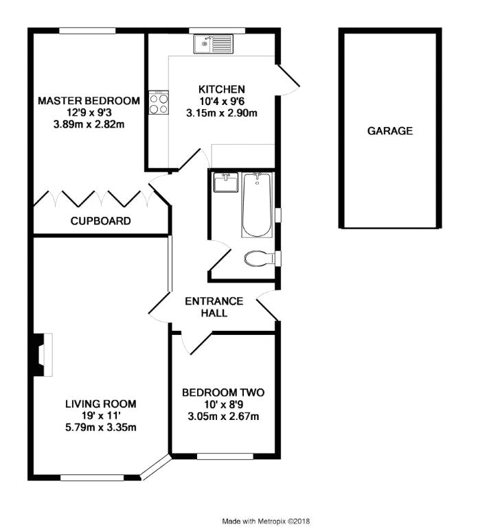 2 Bedrooms Semi-detached bungalow for sale in Hungerford Drive, Maidenhead, Berkshire SL6