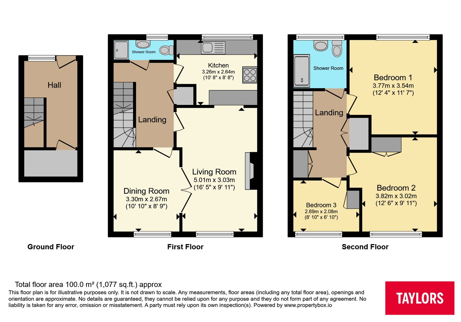 13, Abbott Crescent, Bedford floorplan