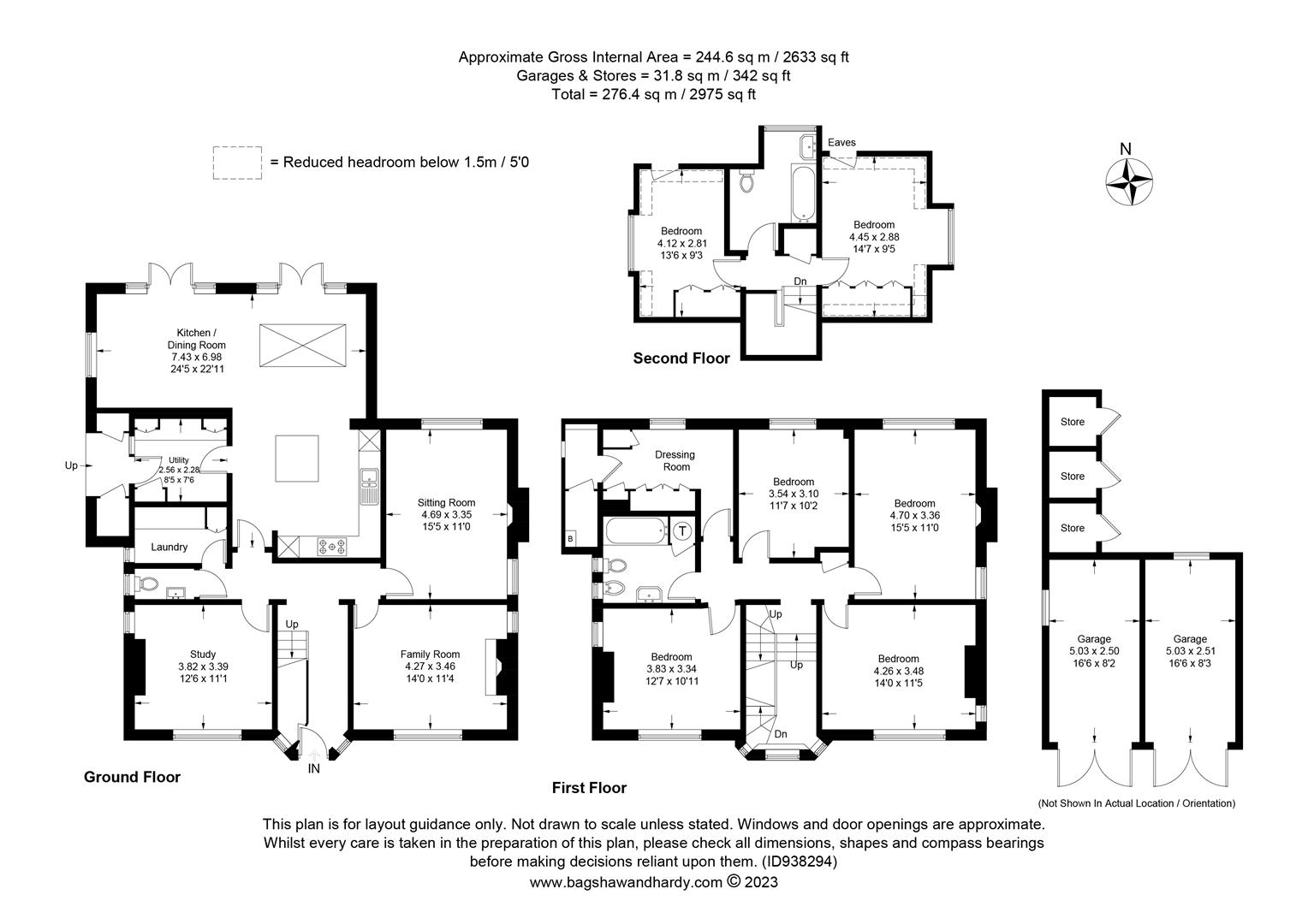 71, West Farm Avenue, Ashtead floorplan