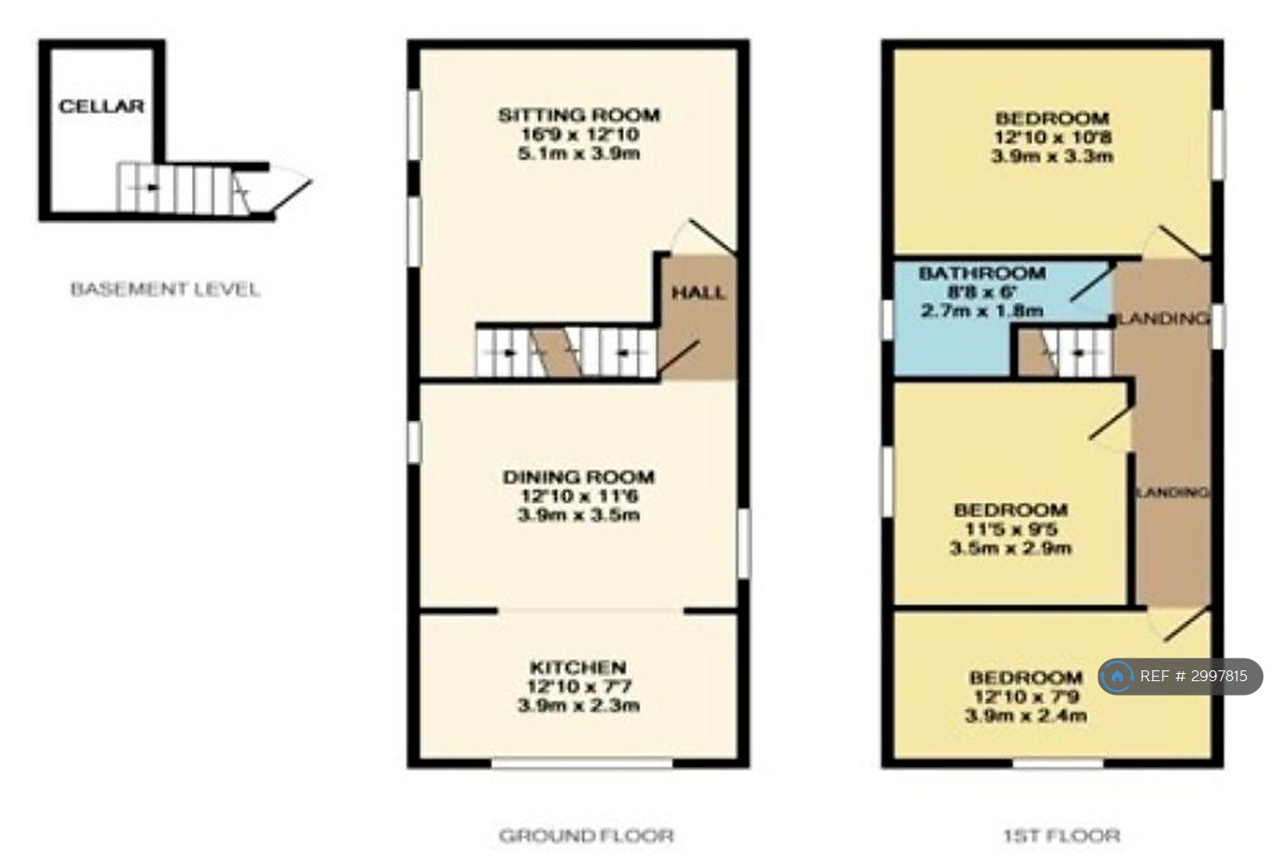 Willow Cottage, The Cliff, Tansley, Matlock floorplan