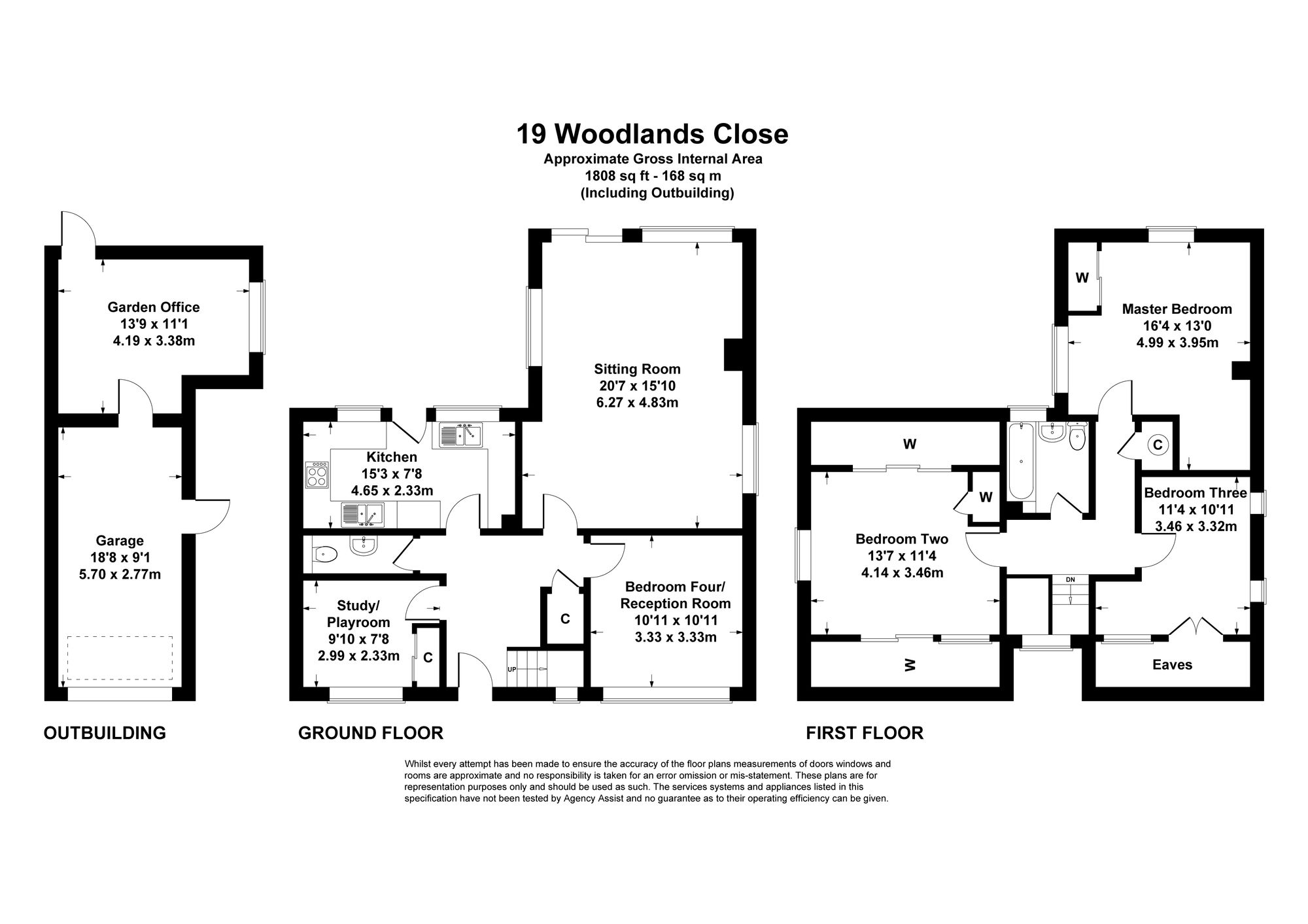19 Woodlands Close, Eastleigh floorplan