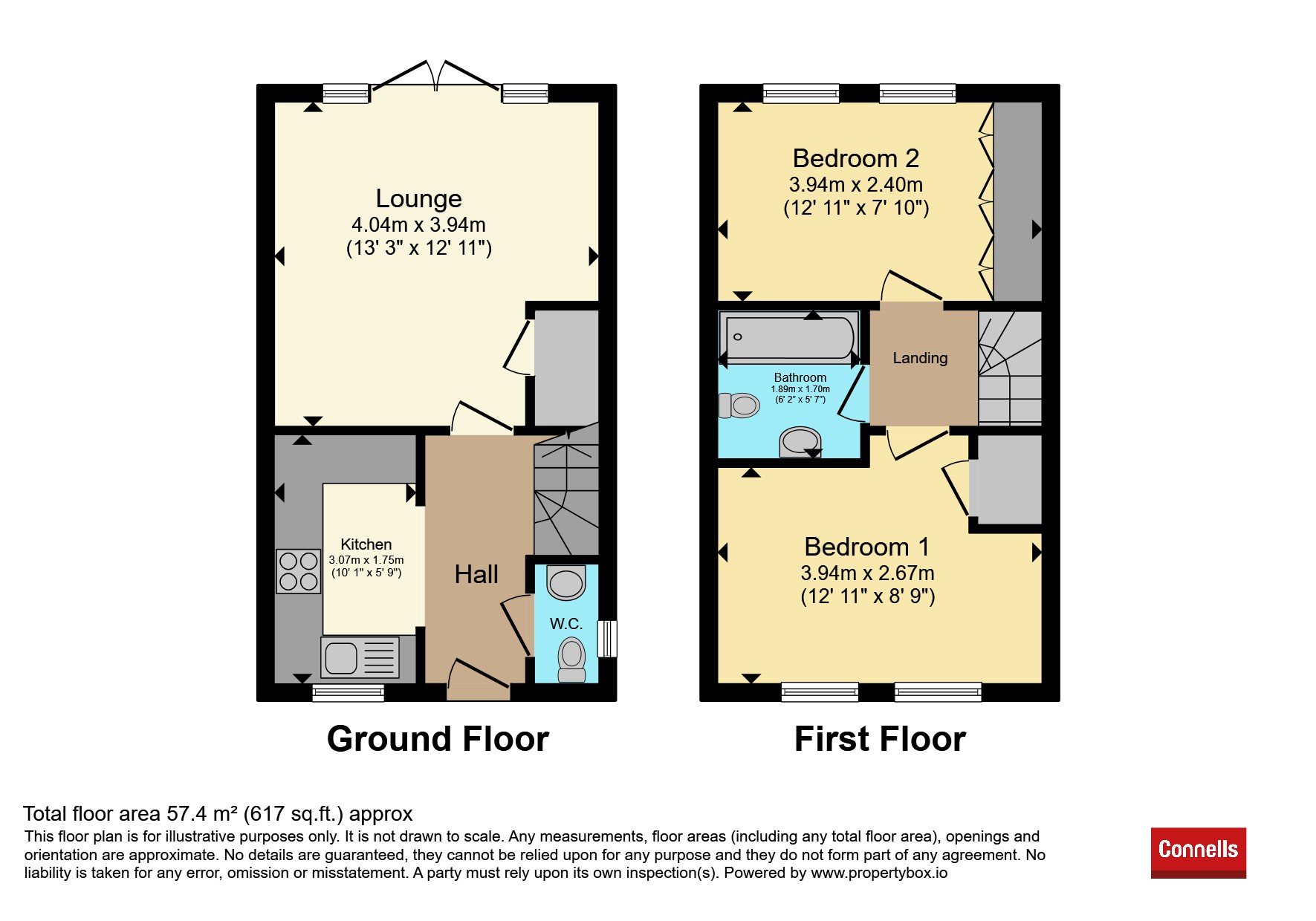 4, Mansell Avenue, Lichfield floorplan