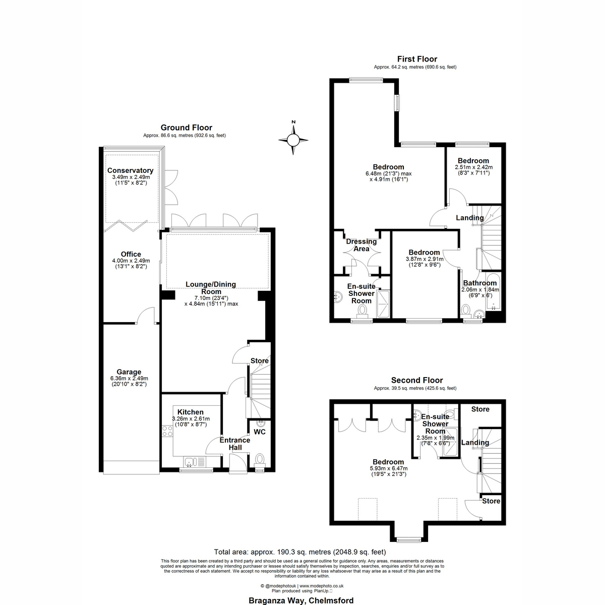33, Braganza Way, beaulieu park floorplan