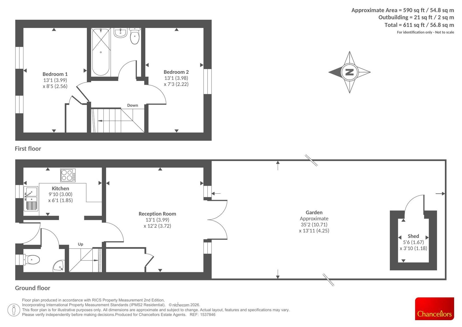 Robin Way, Didcot floorplan