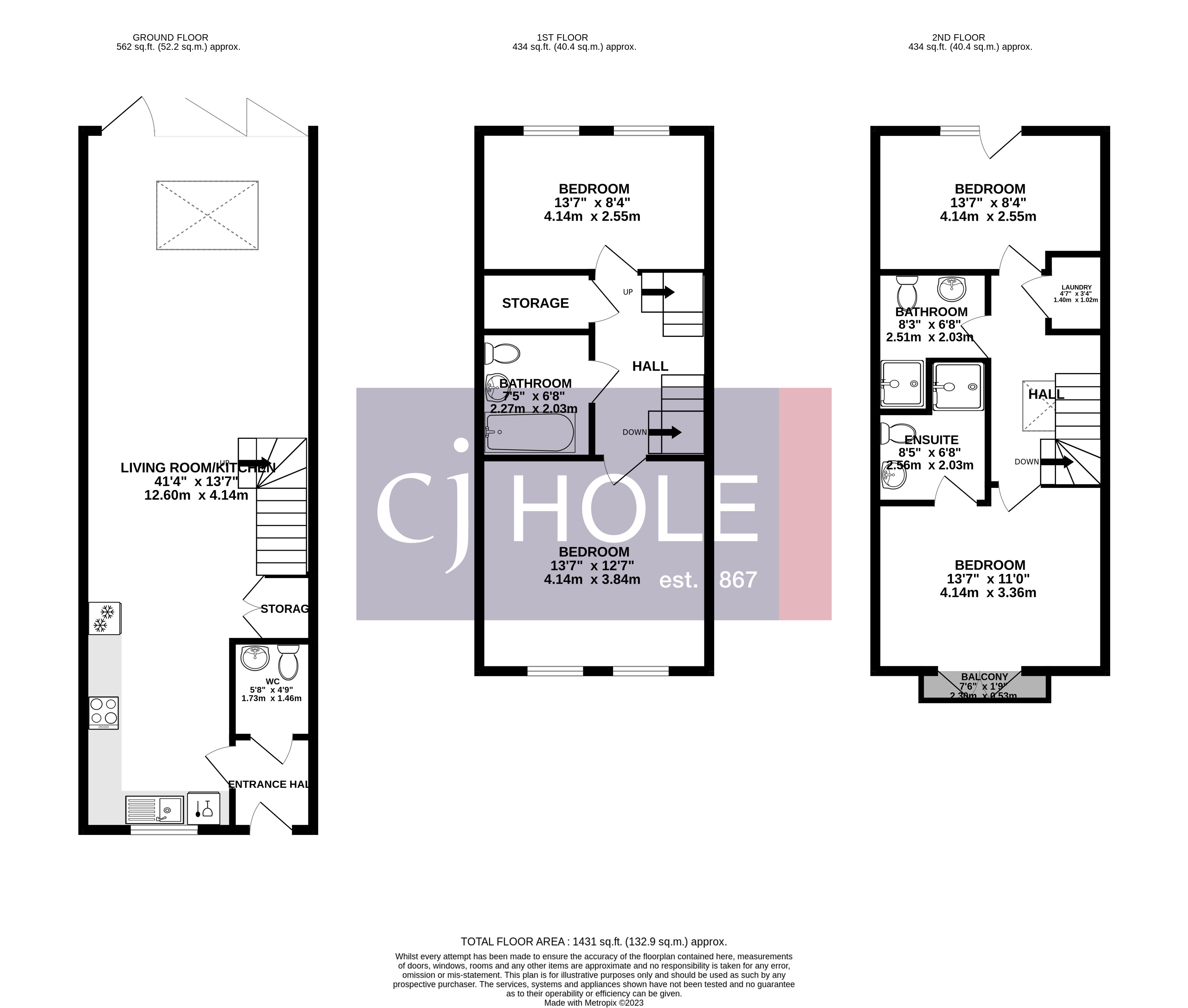 8, Mina Park Crescent, Bristol floorplan