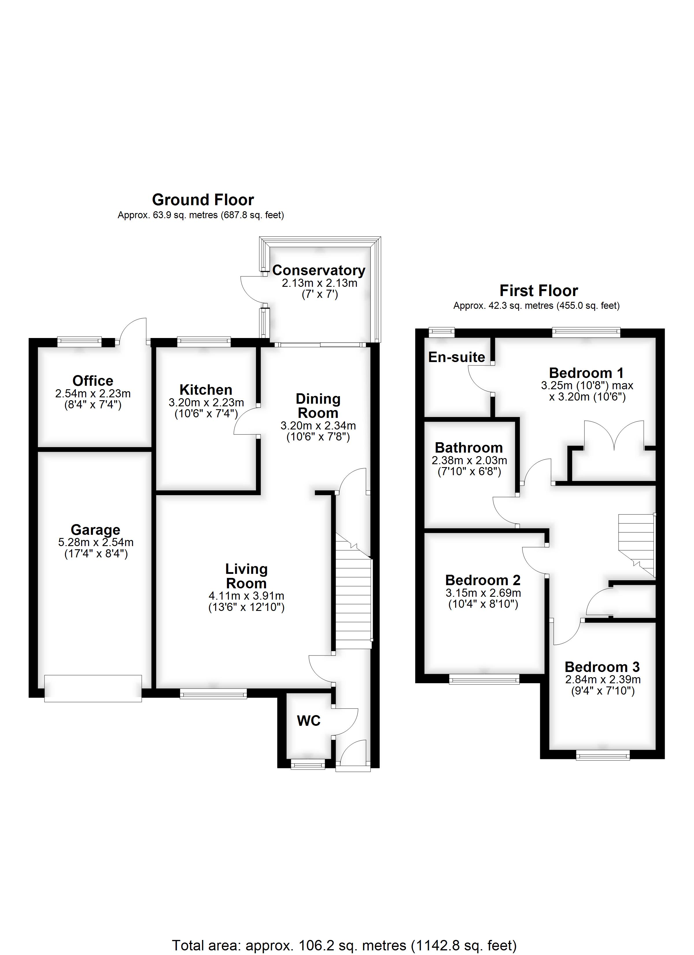 3 Bedrooms Semi-detached house for sale in Albert Reed Gardens, Tovil, Maidstone ME15