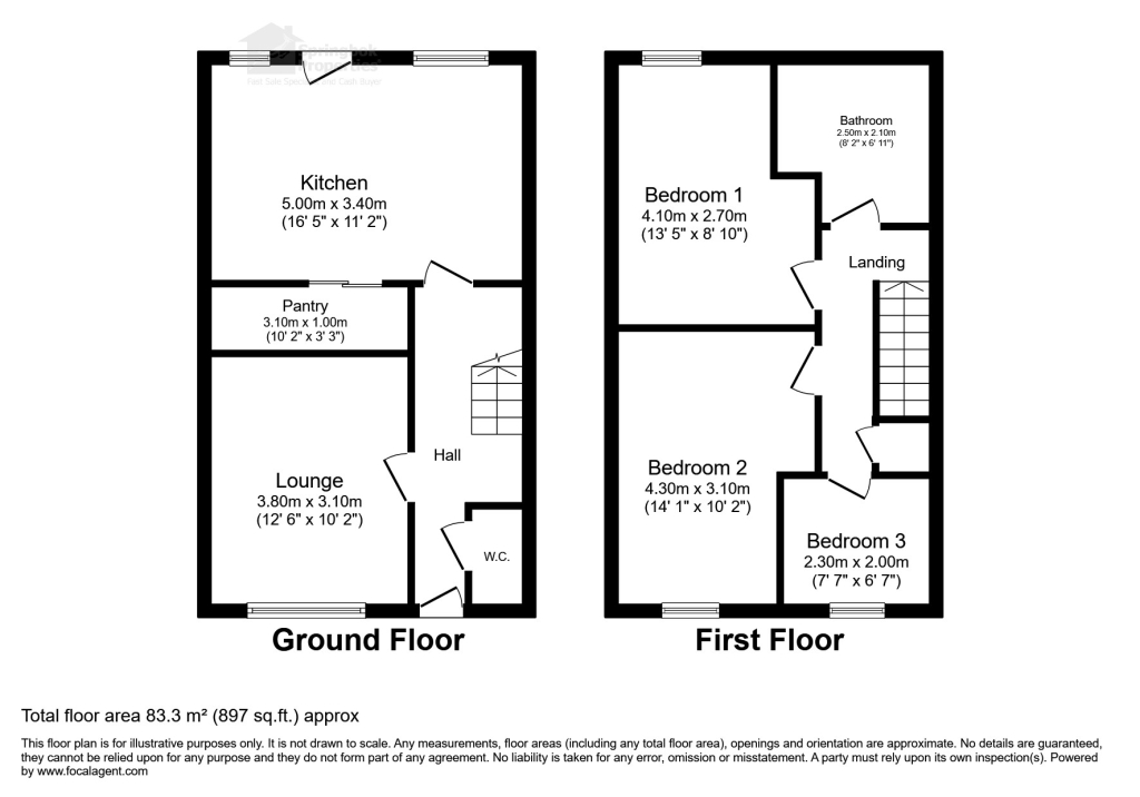 38, Ashberry Gardens, Sheffield floorplan