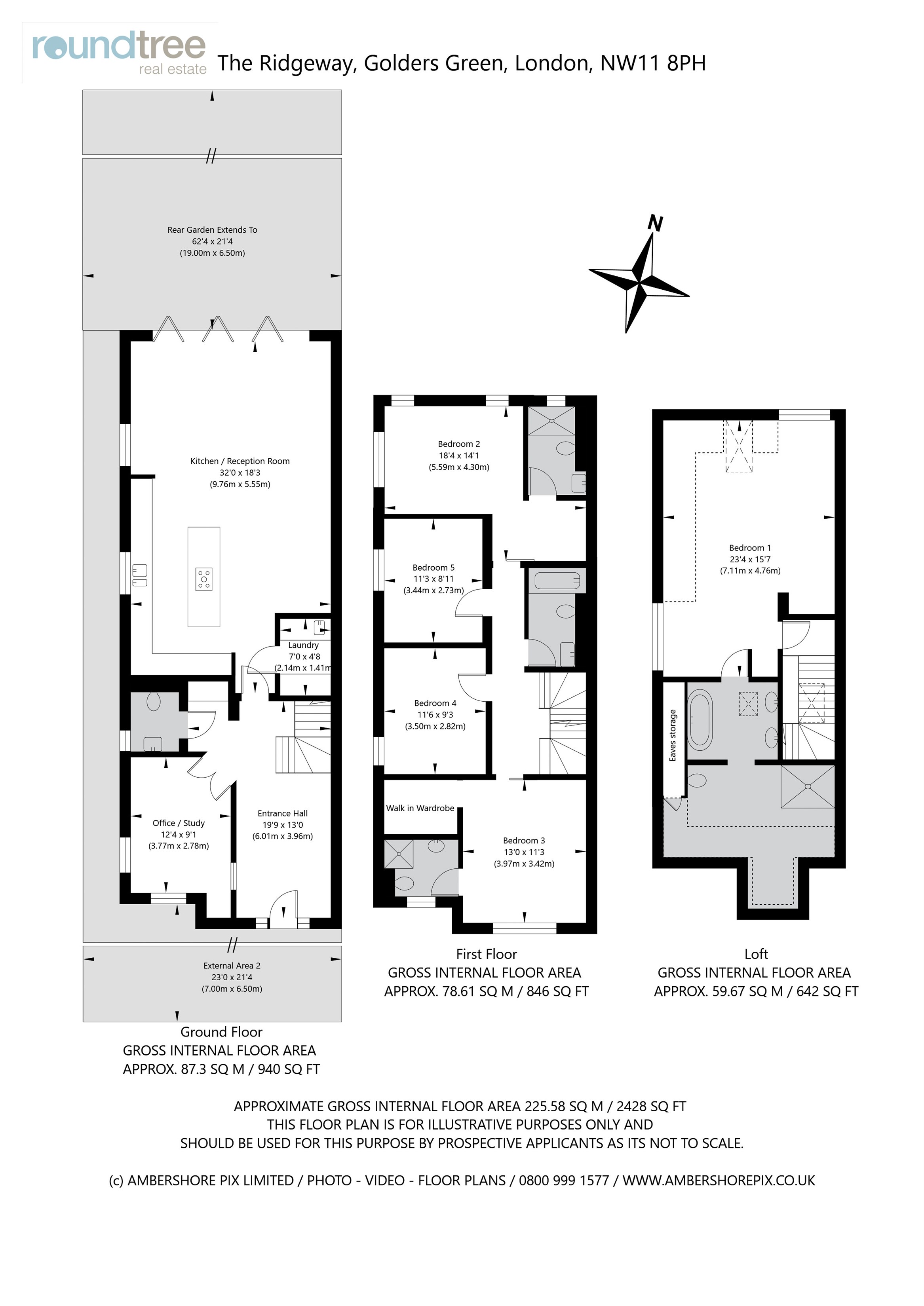 67a, The Ridgeway, Golders Green floorplan