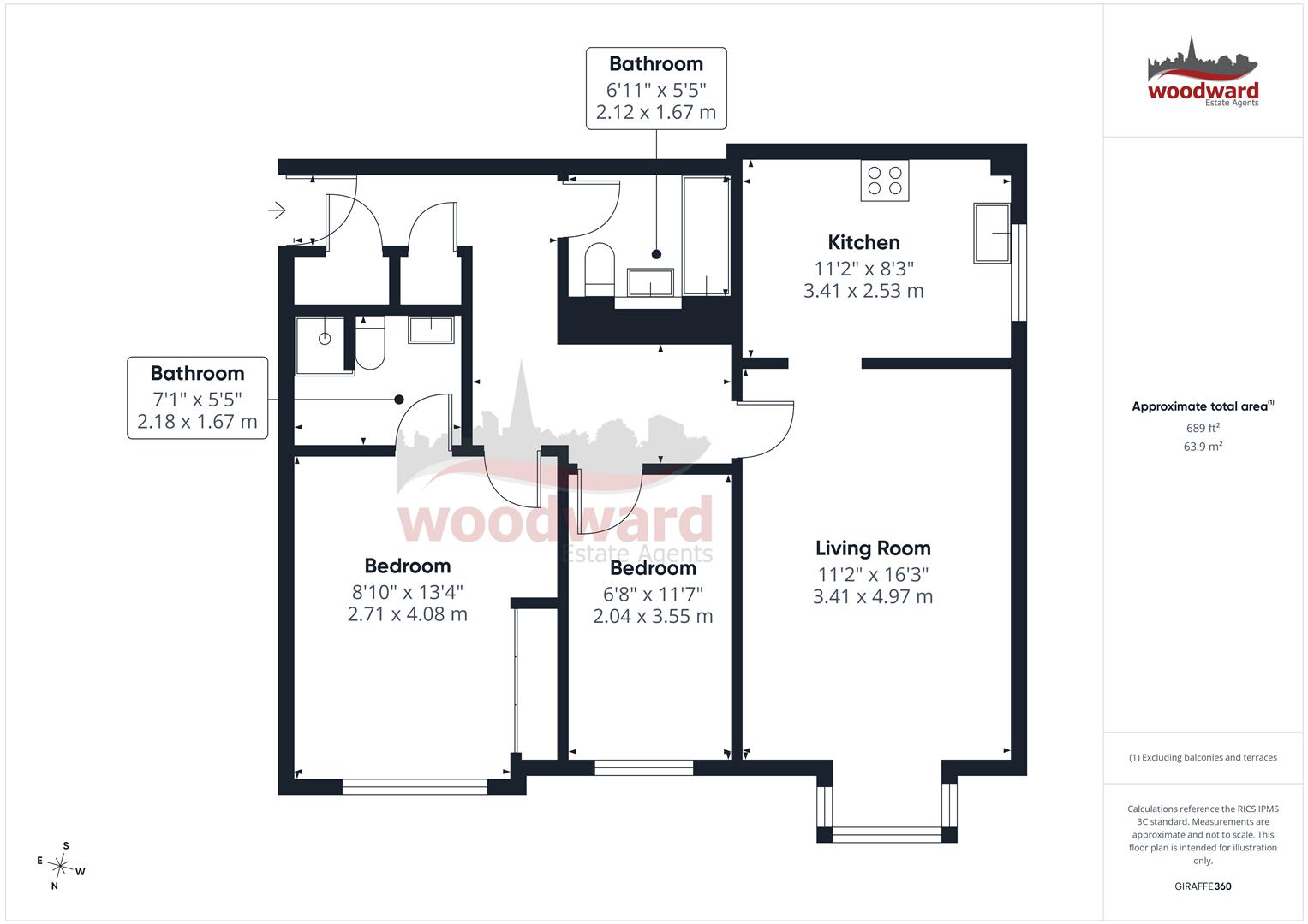 14 Knowles Court, Gayton Road, Harrow floorplan