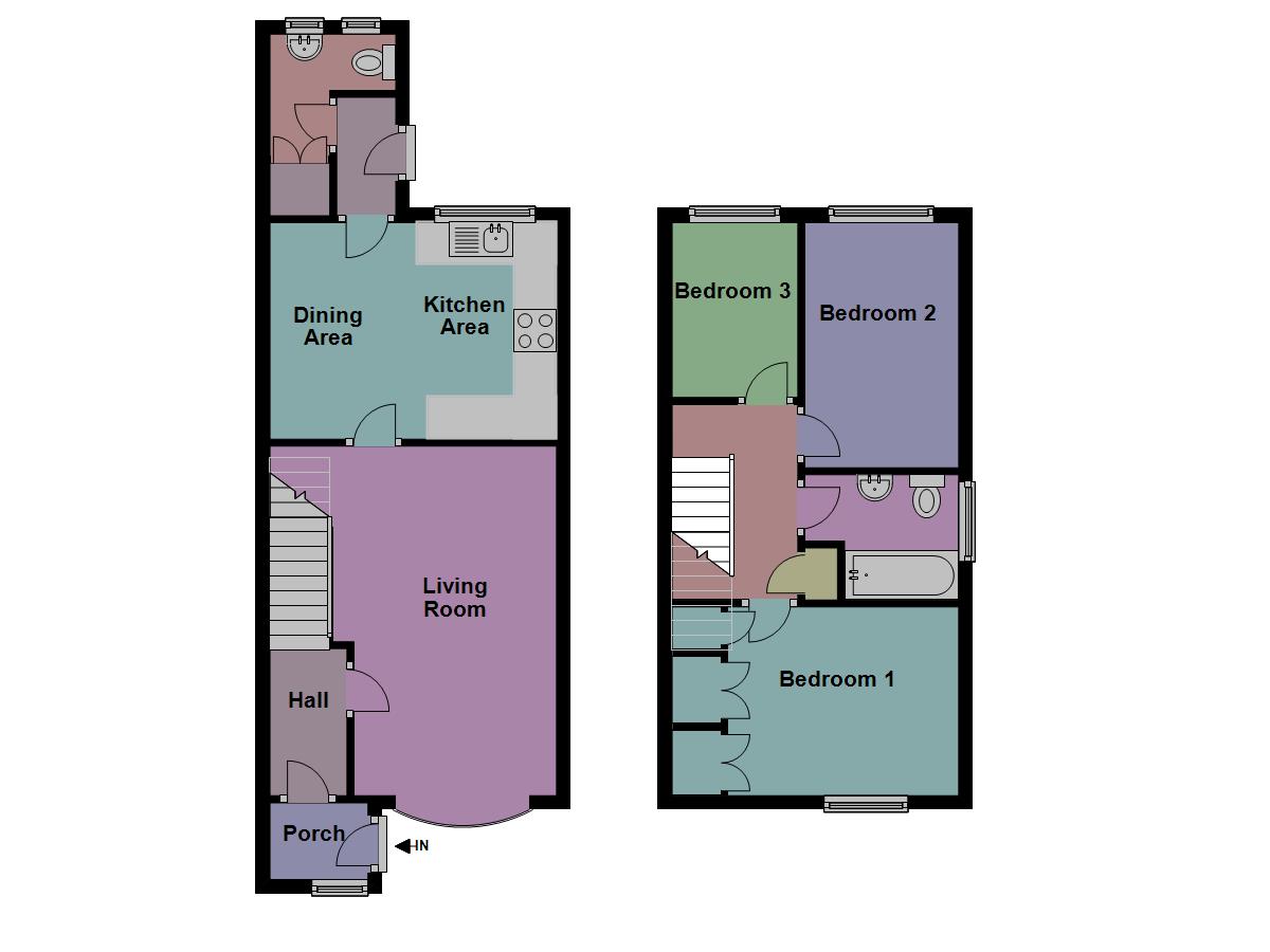 3 Bedrooms Semi-detached house for sale in Buttermere Road, Stourport-On-Severn DY13