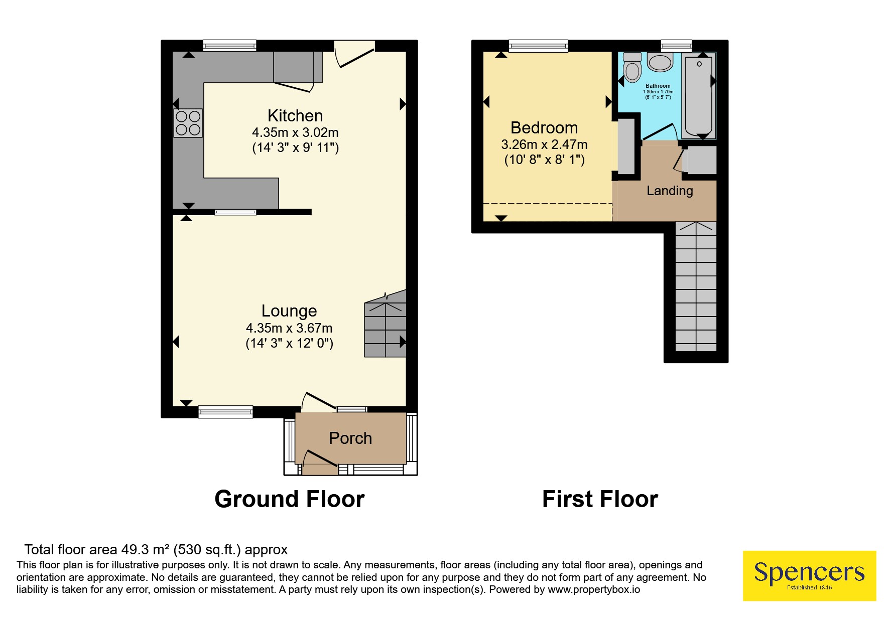 12, Warren Avenue, Leicestershire floorplan