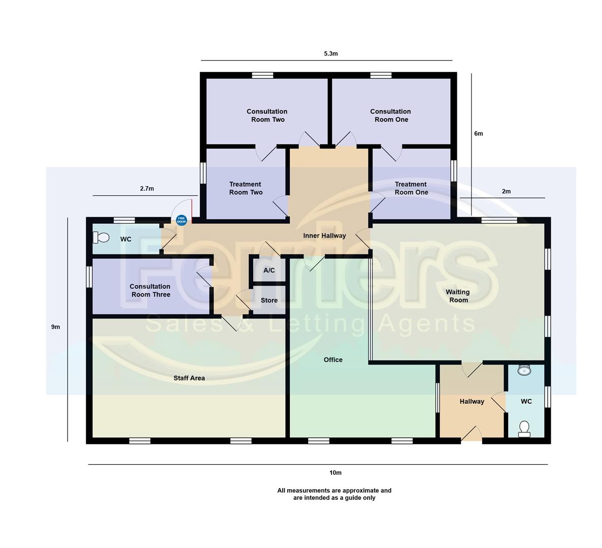 Nantyffyllon Surgery, High Street, Maesteg floorplan