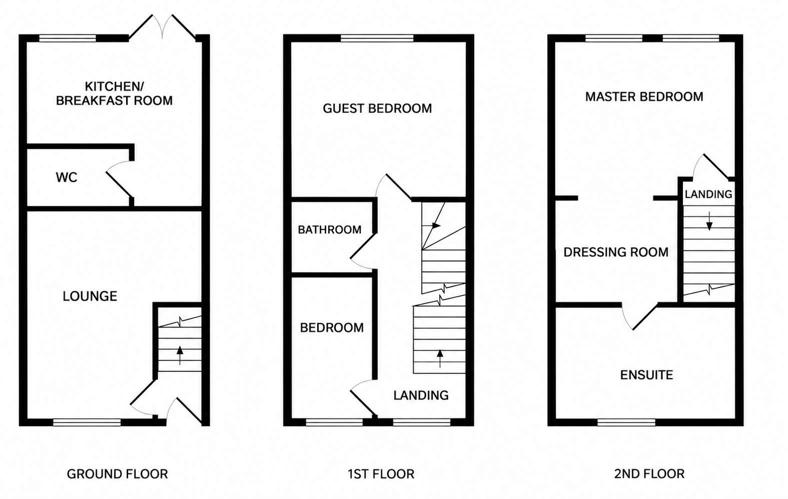 7, Clough Drive, Staffordshire floorplan