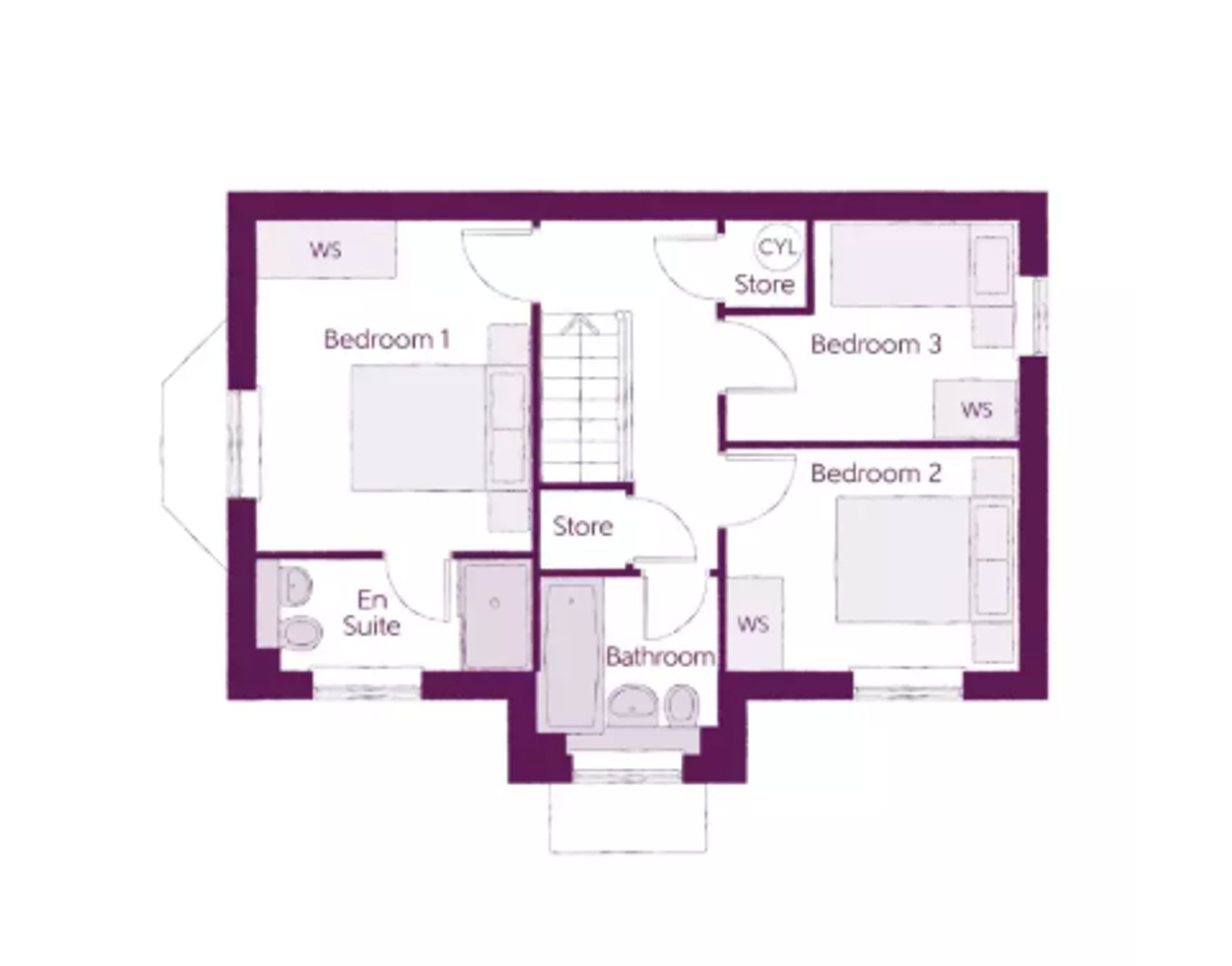 1 Euphoria End, Newmarket floorplan