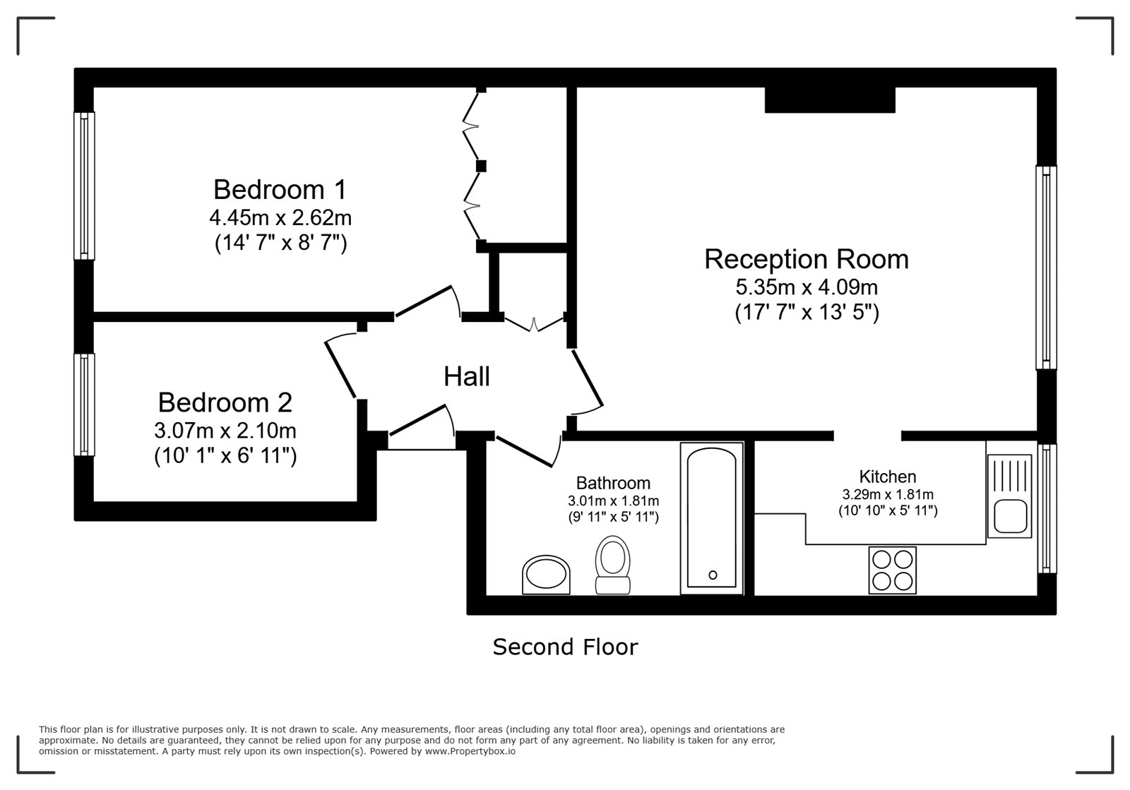 12A,, Norden Road, Berkshire floorplan