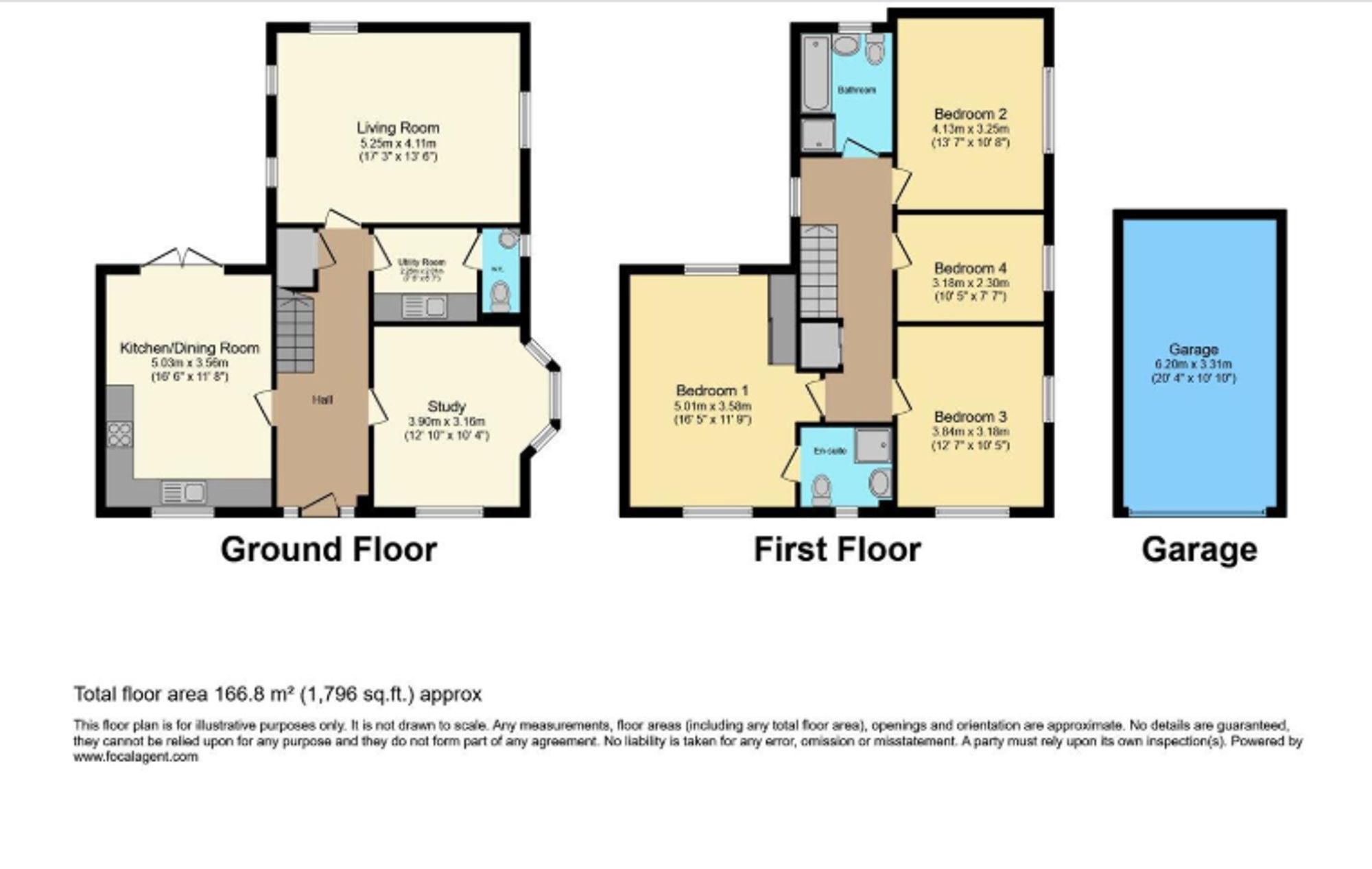 5 Orchid Grove, Hailsham floorplan